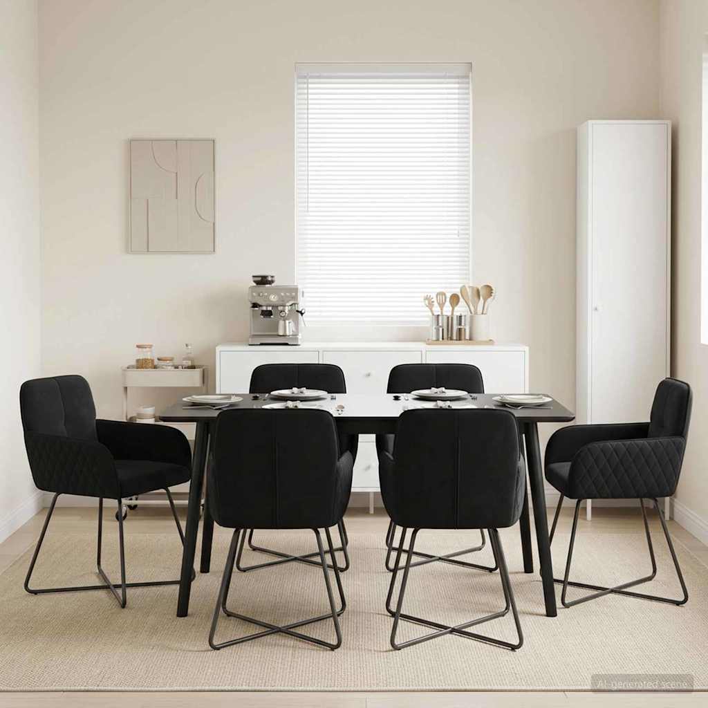 Esszimmerstühle 4 Pcs Samt 59 X 56,5 X 86 Cm