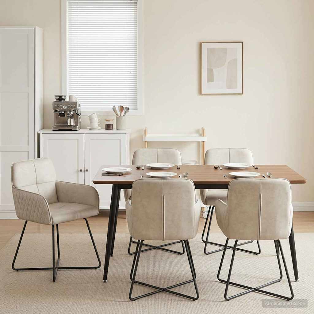 Esszimmerstühle 4 Pcs Samt 59 X 56,5 X 86 Cm