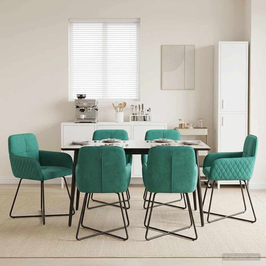Esszimmerstühle 4 Pcs Samt 59 X 56,5 X 86 Cm