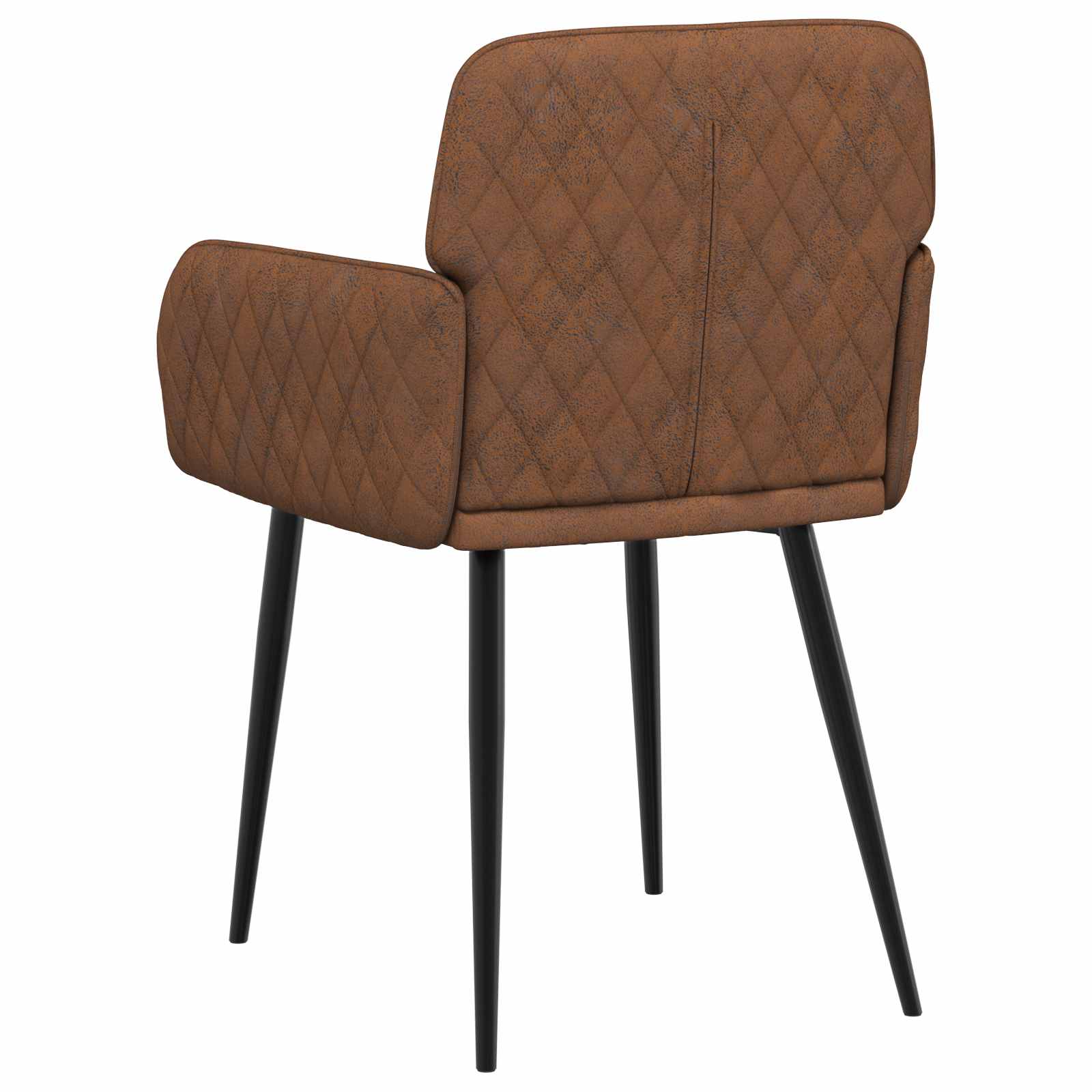 Esszimmerstühle 4 Pcs Kunstwildleder 59 X 56,5 X 85 Cm