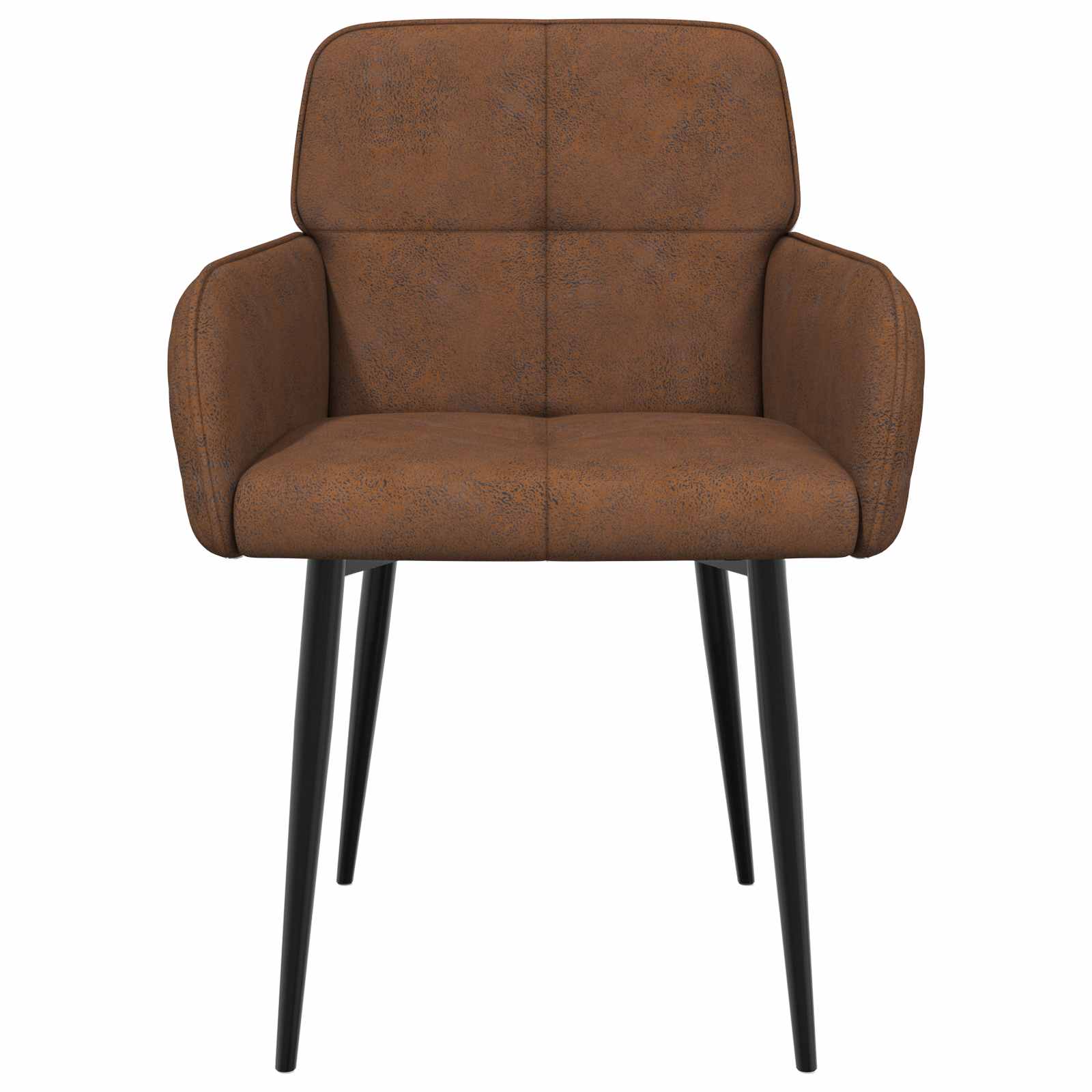 Esszimmerstühle 4 Pcs Kunstwildleder 59 X 56,5 X 85 Cm