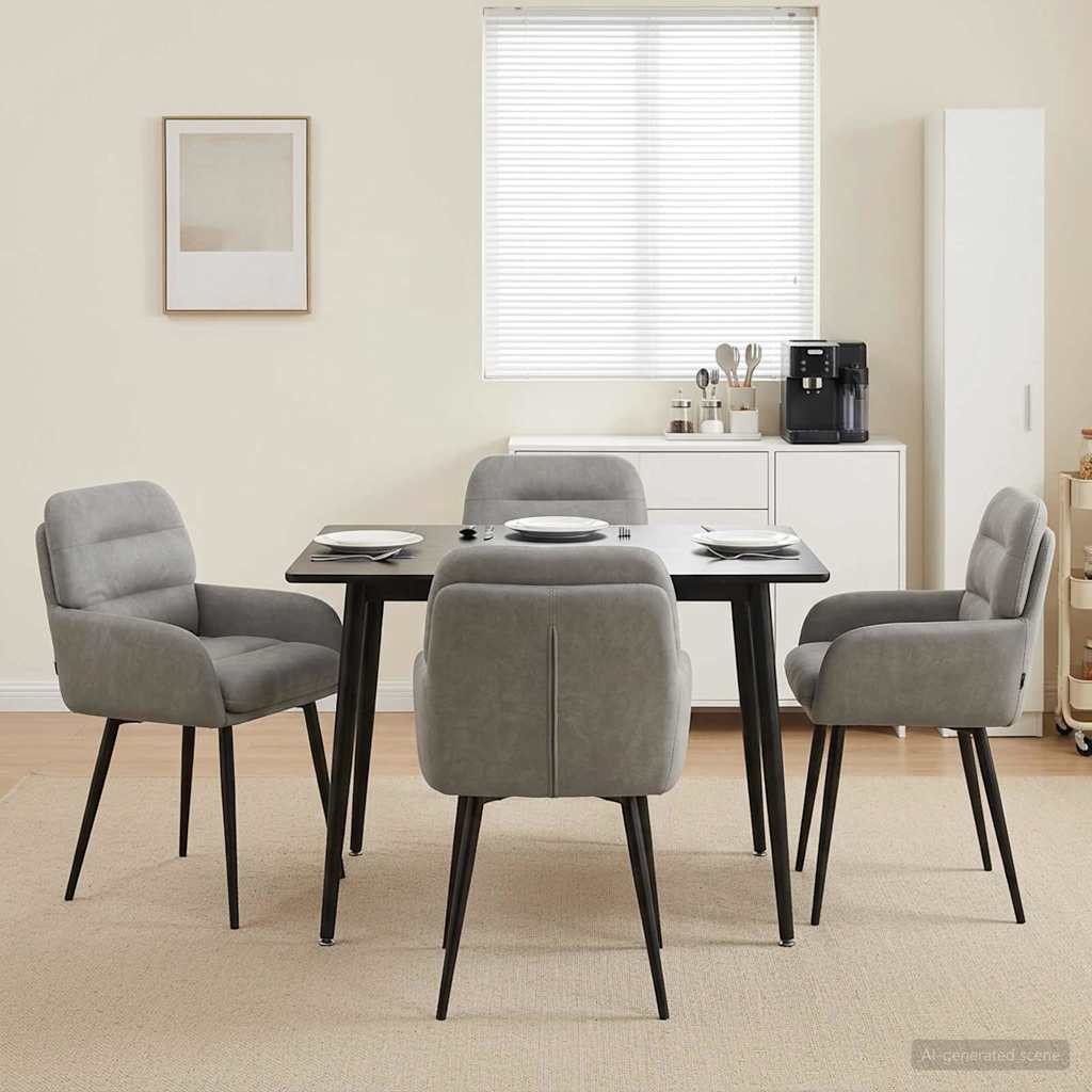 Esszimmerstühle 4 Pcs Samt 59 X 59,5 X 90 Cm