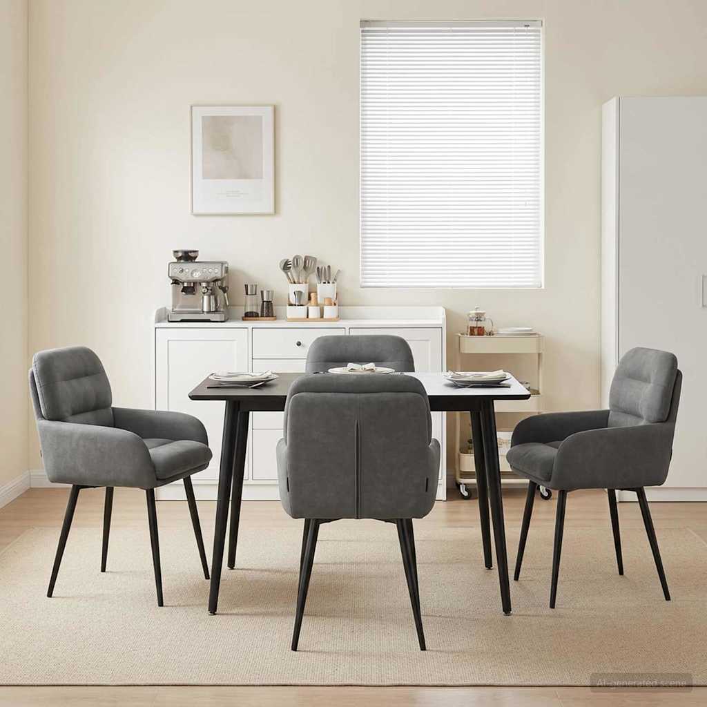 Esszimmerstühle 4 Pcs Samt 59 X 59,5 X 90 Cm