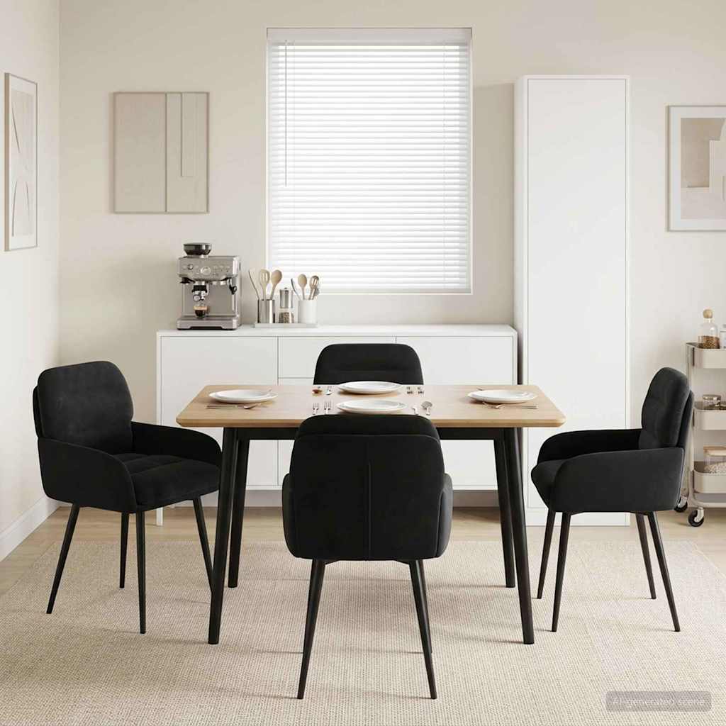 Esszimmerstühle 4 Pcs Samt 59 X 59,5 X 90 Cm