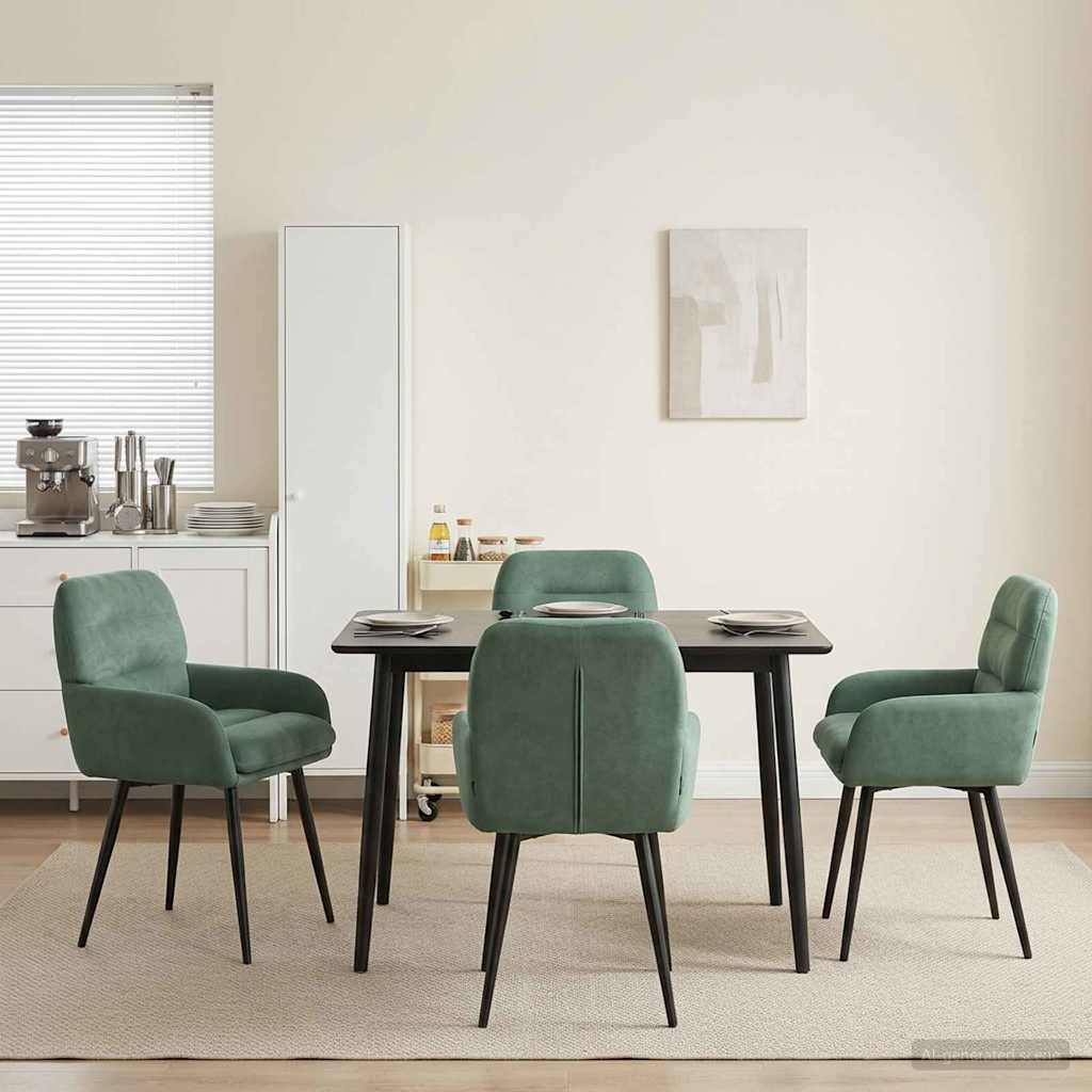 Esszimmerstühle 4 Pcs Samt 59 X 59,5 X 90 Cm