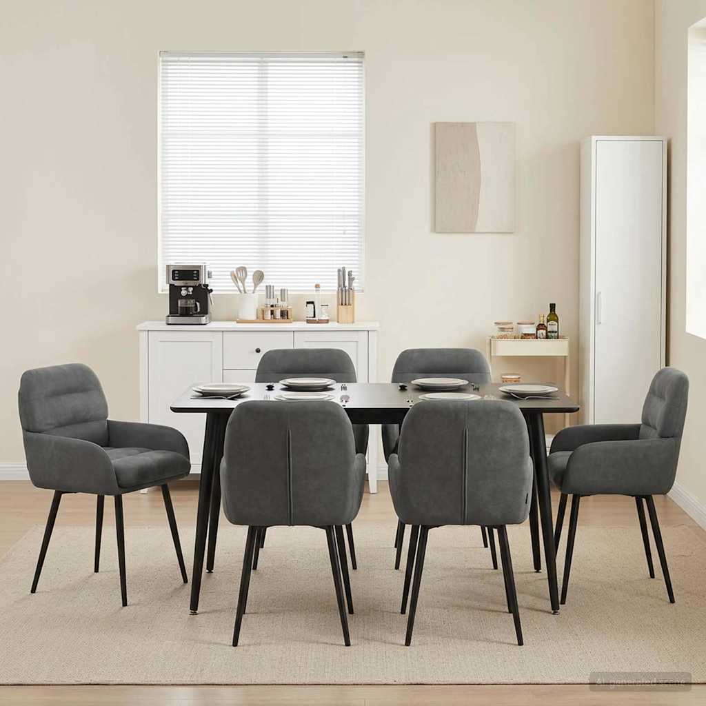 Esszimmerstühle 4 Pcs Samt 59 X 59,5 X 90 Cm