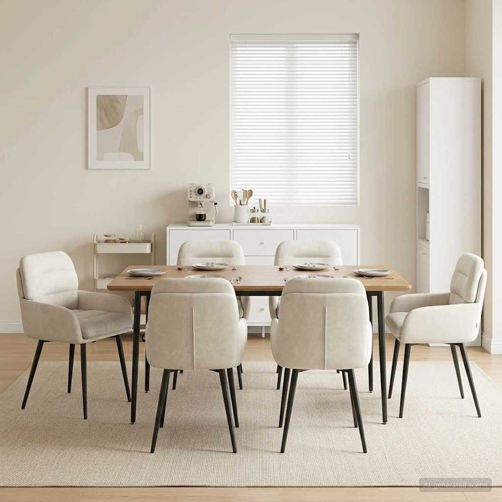 Esszimmerstühle 4 Pcs Samt 59 X 59,5 X 90 Cm