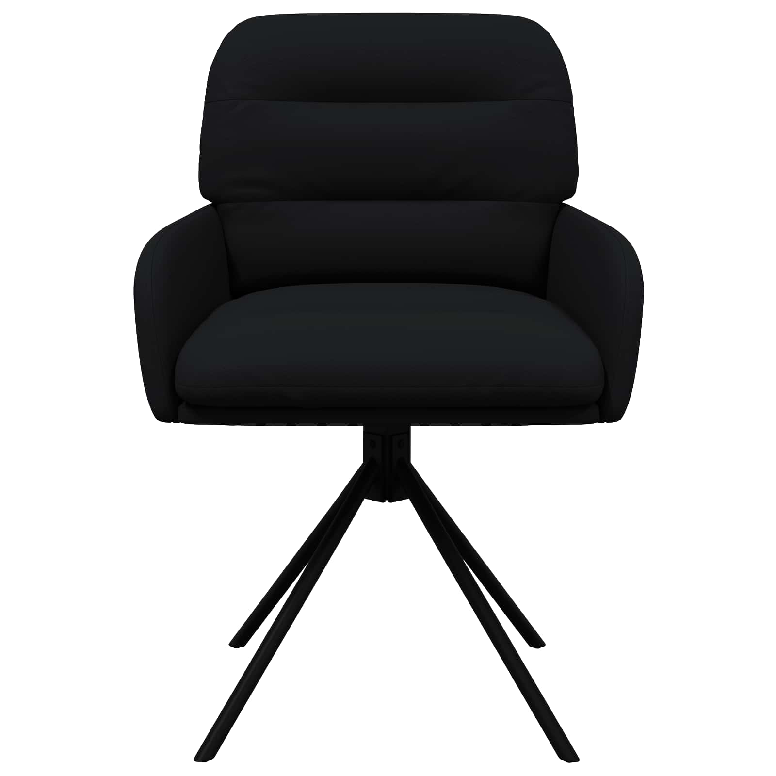 Drehstuhl Esszimmer 4 Pcs Kunstleder 59 X 59,5 X 90 Cm