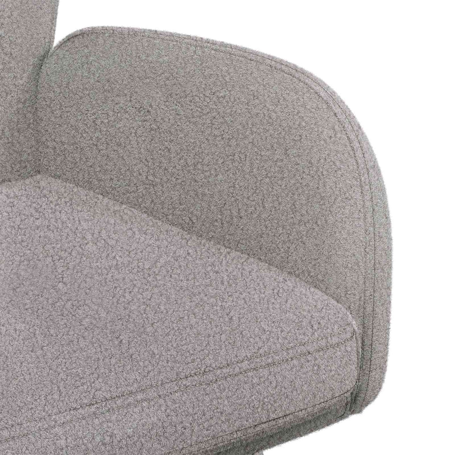Drehstuhl Esszimmer 4 Pcs Bouclé 54 X 58 X 87 Cm