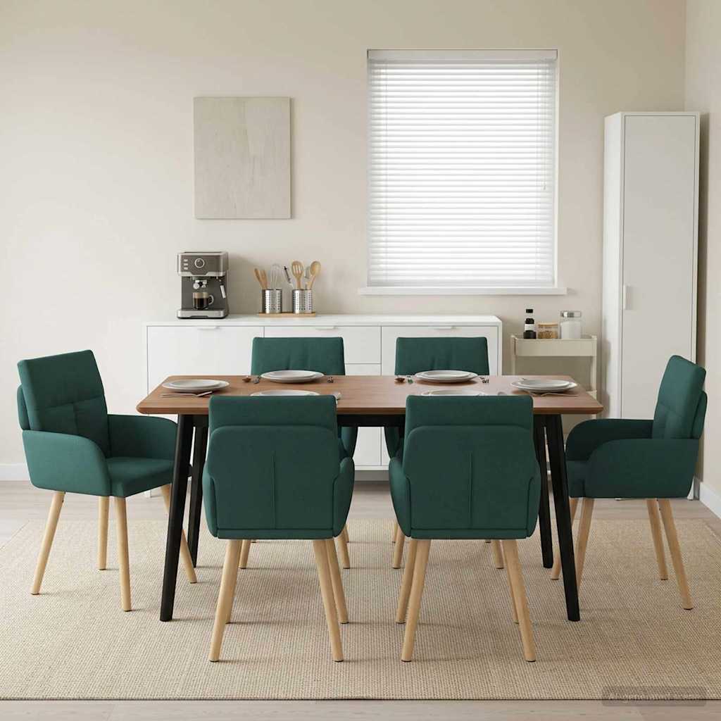 Esszimmerstühle 4 Pcs Stoff 60 X 56 X 96 Cm