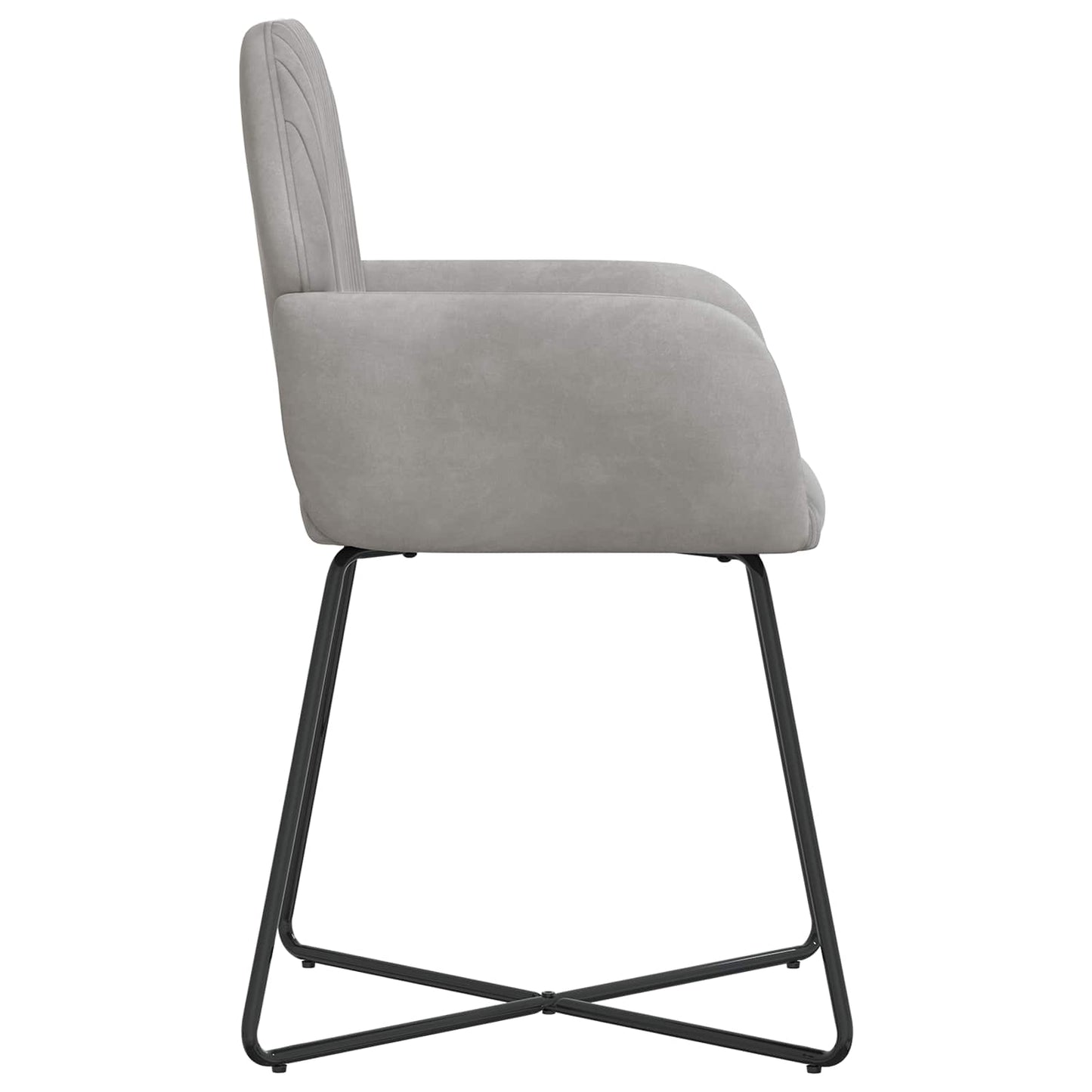 Esszimmerstühle 4 Pcs Samt 55 X 50 X 84 Cm