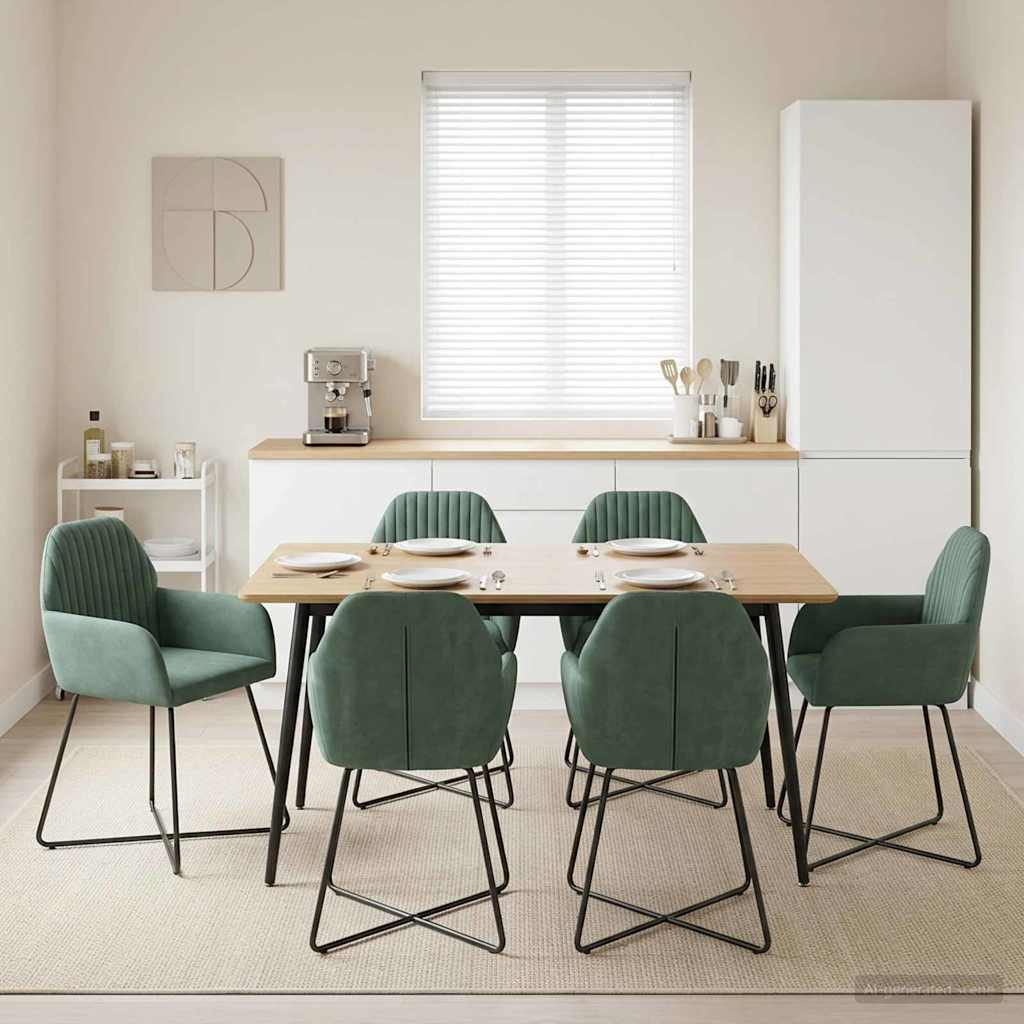 Esszimmerstühle 4 Pcs Samt 55 X 50 X 84 Cm