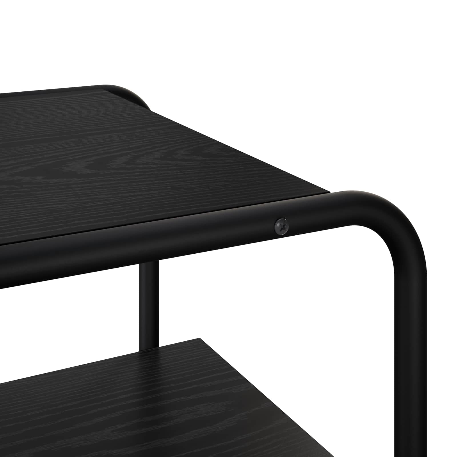 Konsolentisch Schwarze Eiche Holzwerkstoff