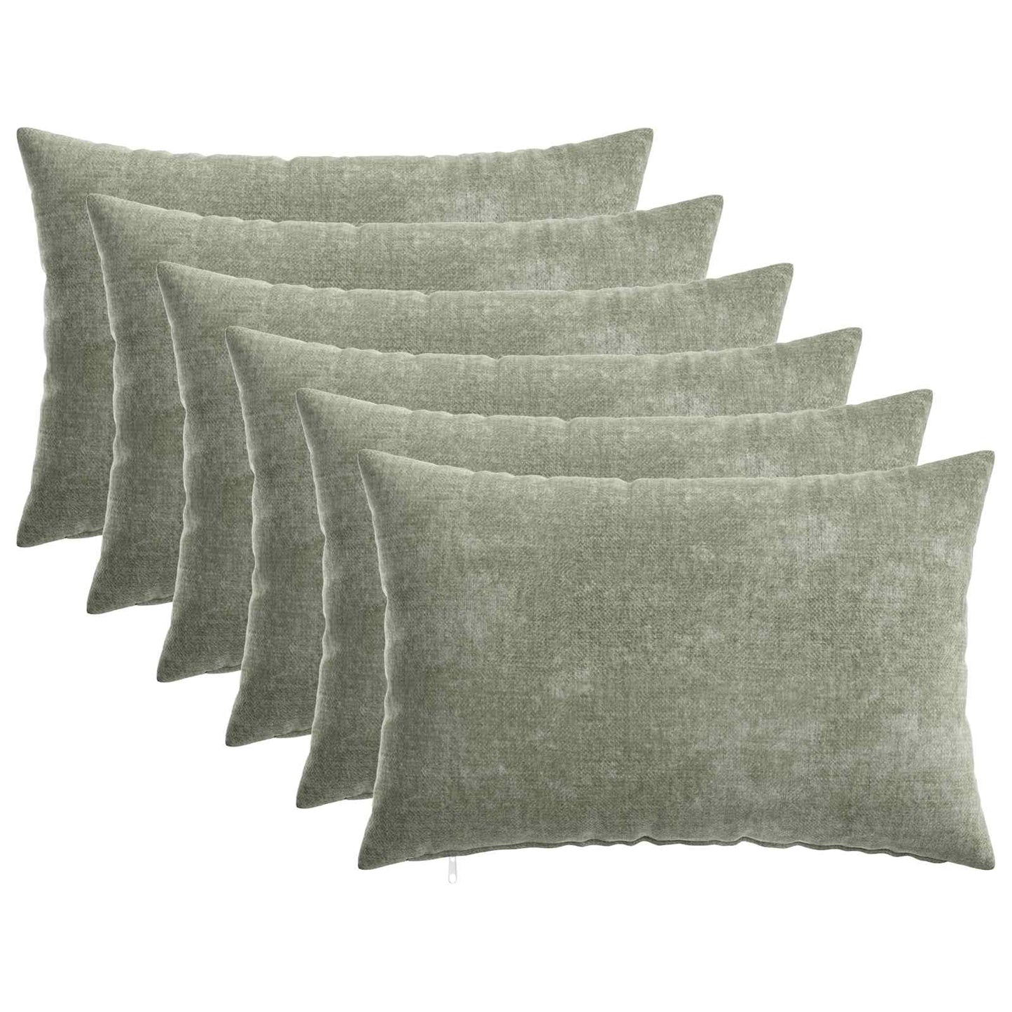 Kissenbezug 6 Pcs Heerlen Chenille-Stoff