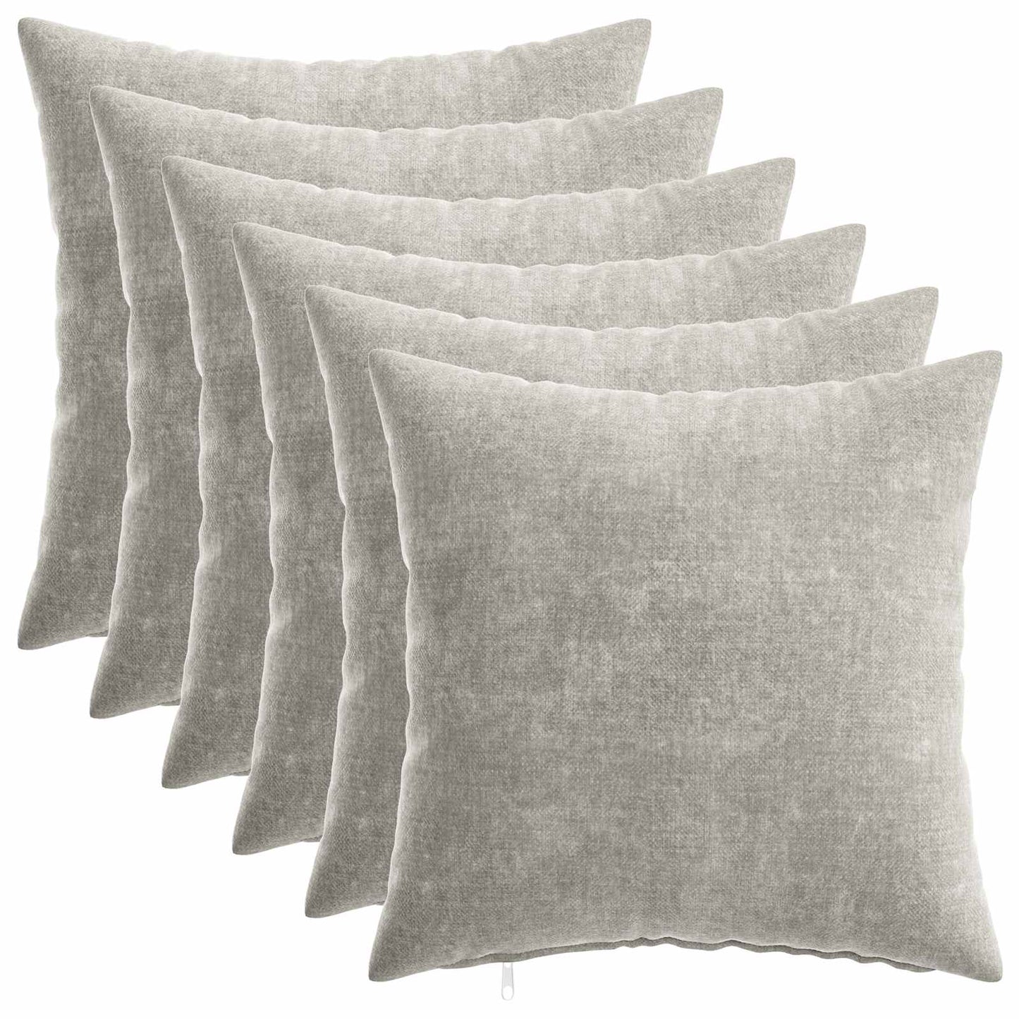 Kissenbezug 6 Pcs Heerlen Chenille-Stoff