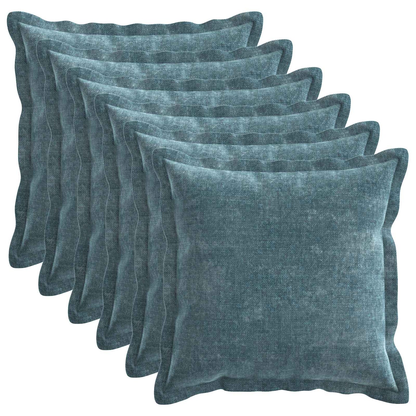 Kissenbezug 6 Pcs Houten Chenille-Stoff