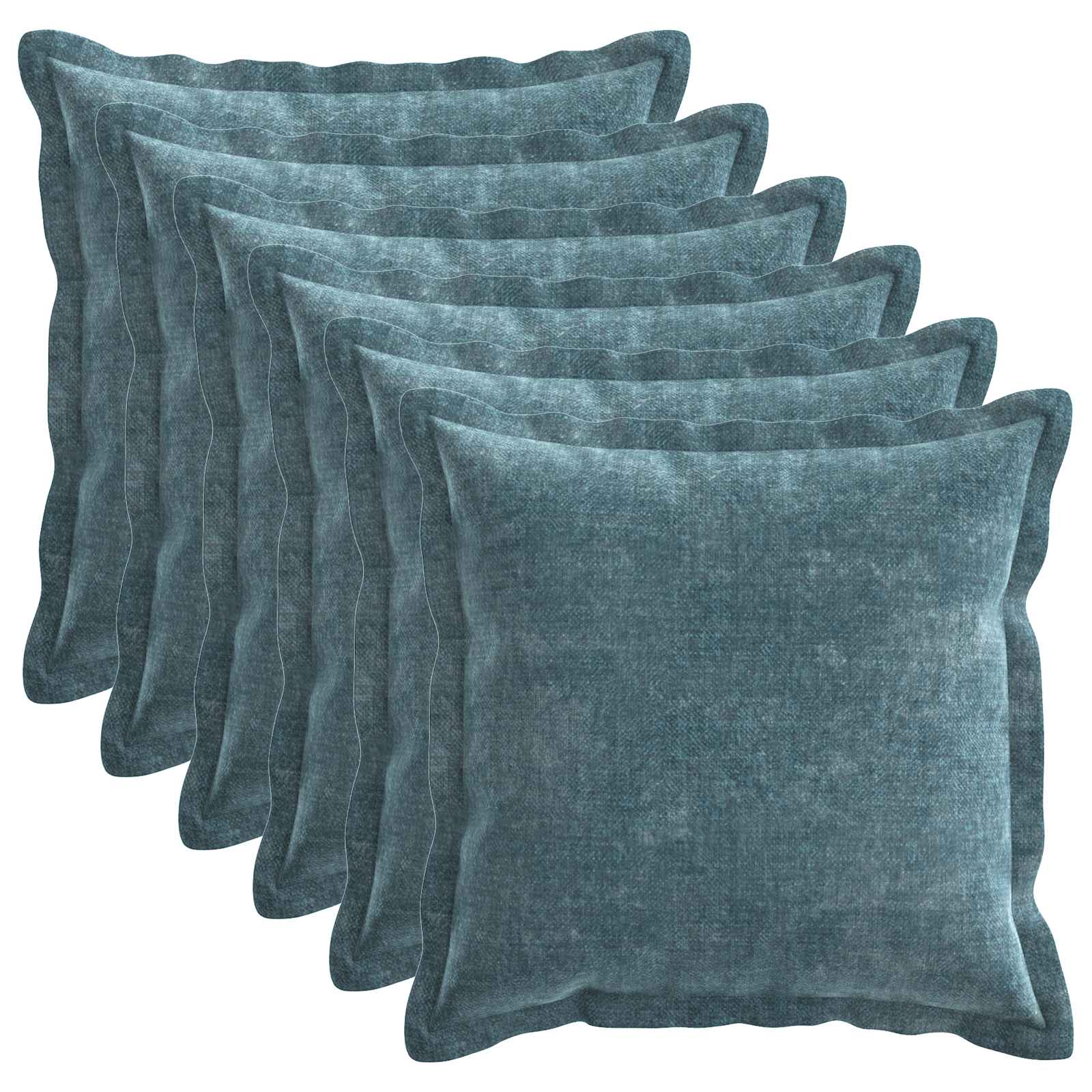 Kissenbezug 6 Pcs Houten Chenille-Stoff