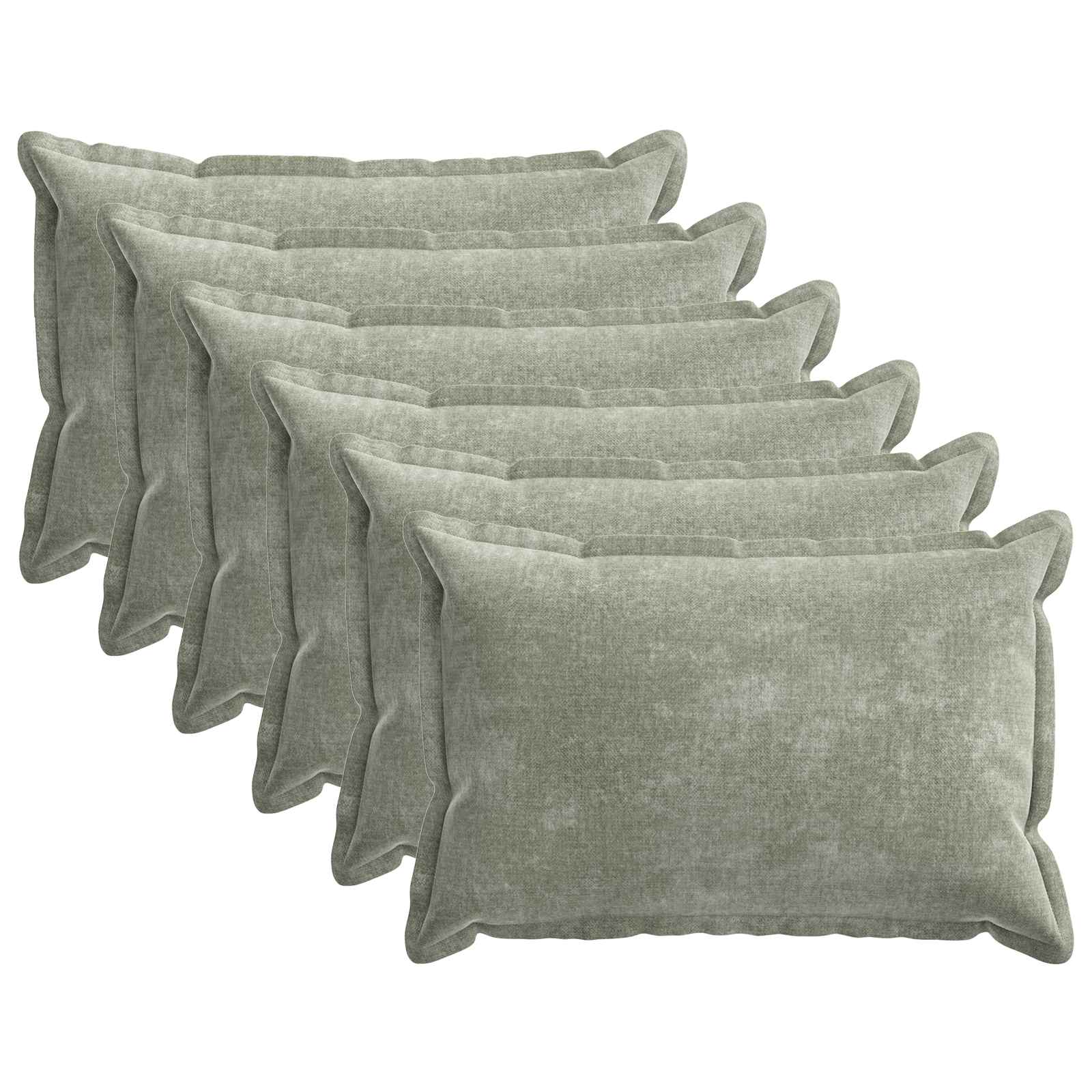 Kissenbezug 6 Pcs Houten Chenille-Stoff