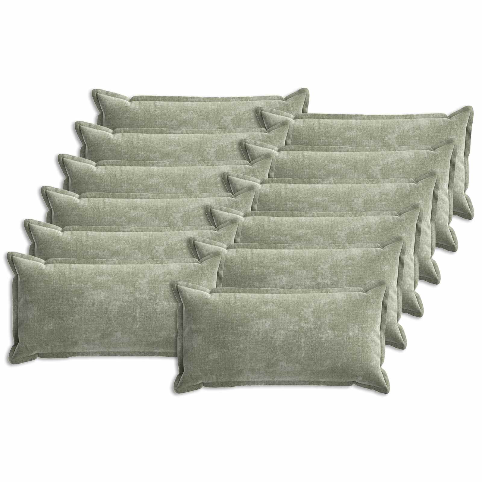 Kissenbezug 6 Pcs Houten Chenille-Stoff