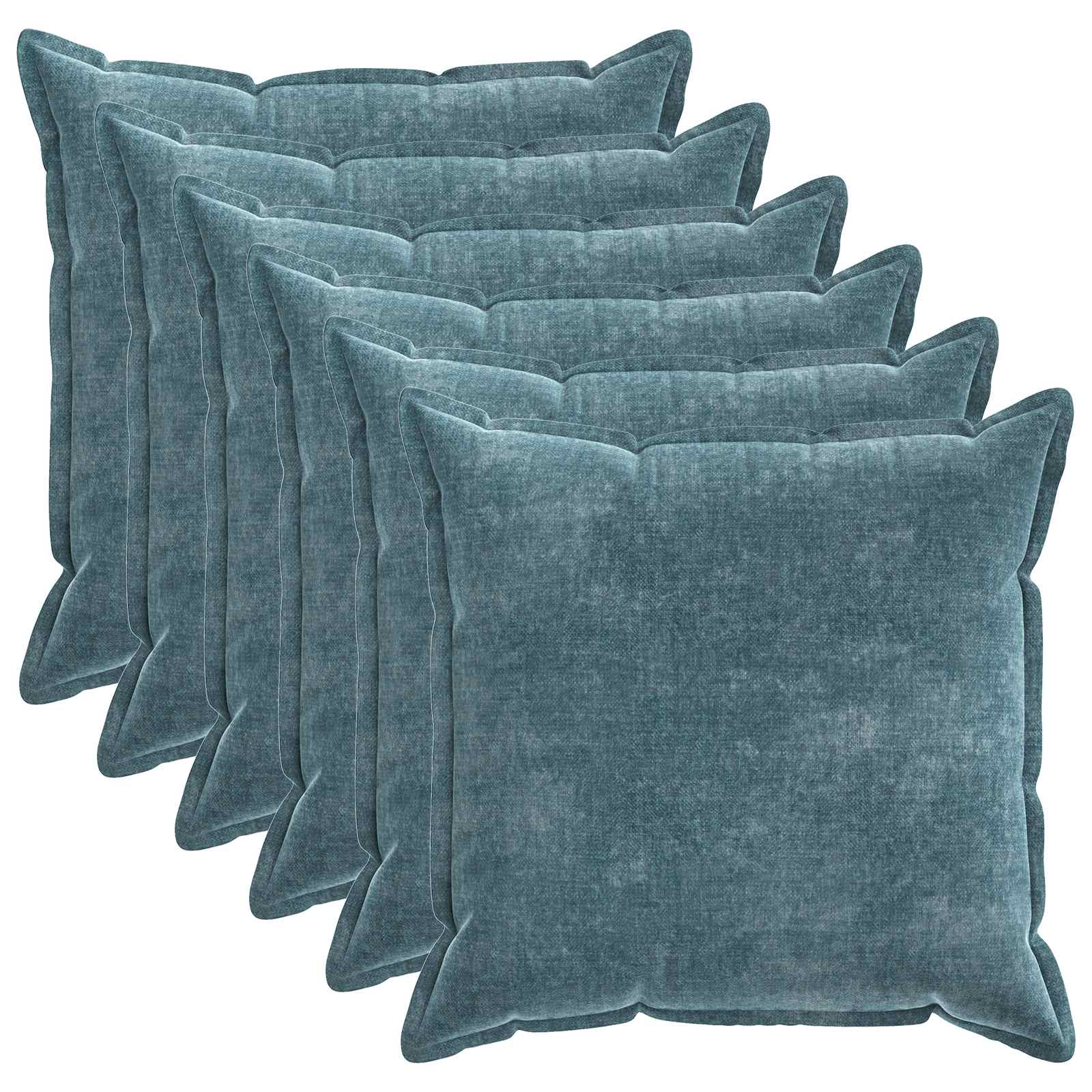 Kissenbezug 6 Pcs Houten Chenille-Stoff