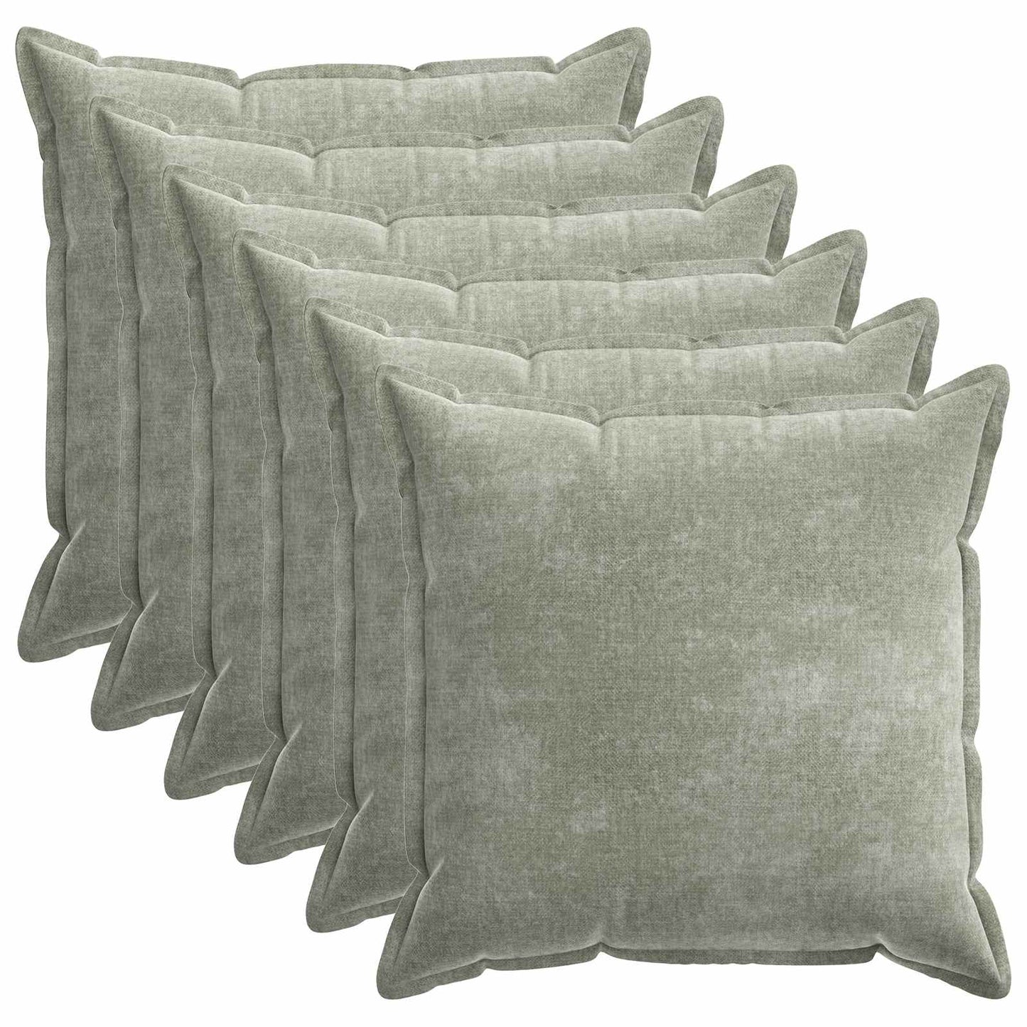 Kissenbezug 6 Pcs Houten Chenille-Stoff