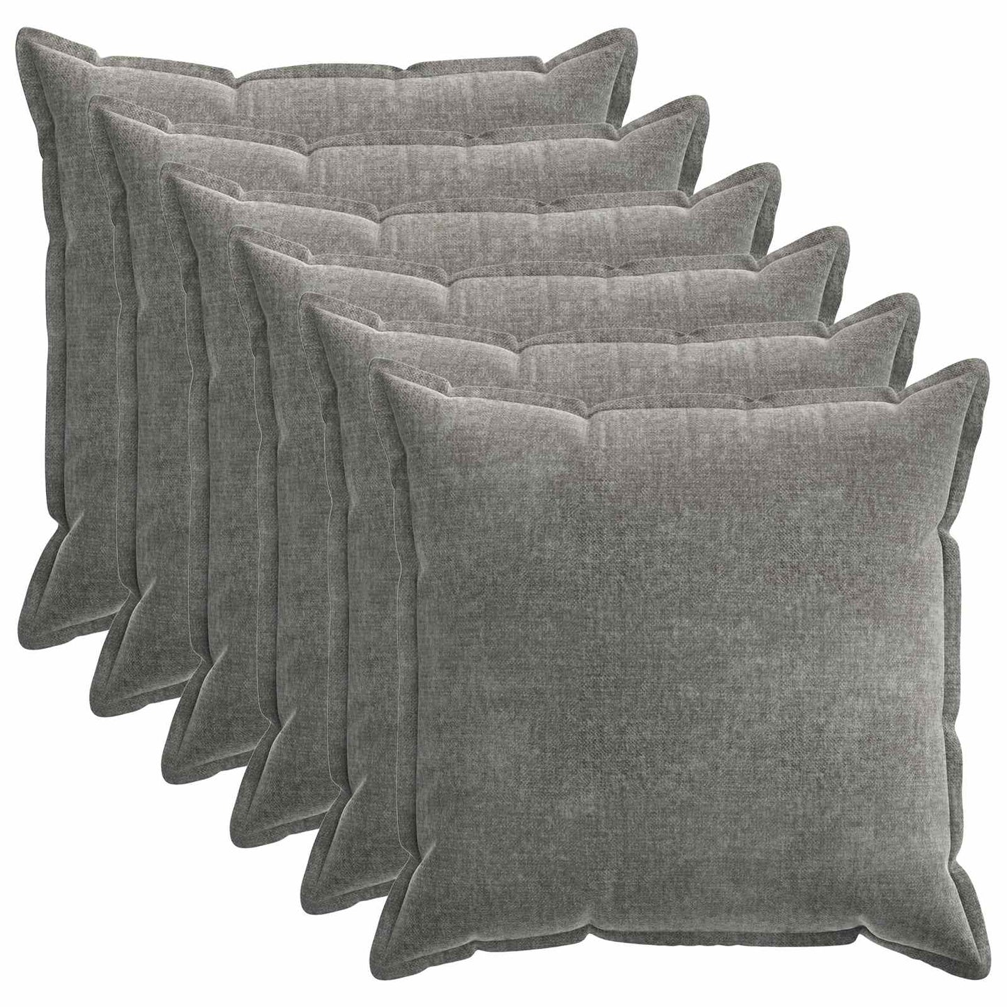 Kissenbezug 6 Pcs Houten Chenille-Stoff