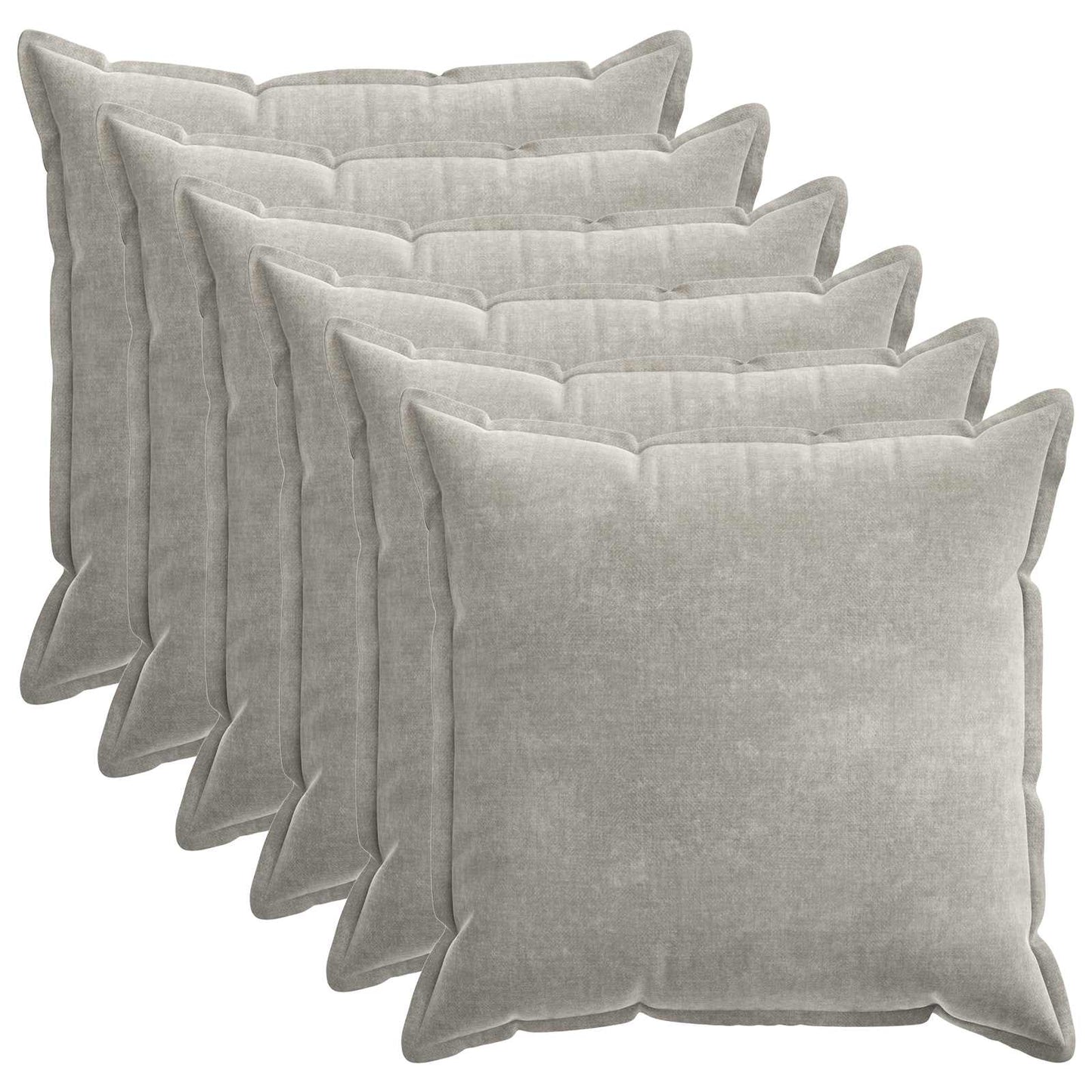Kissenbezug 6 Pcs Houten Chenille-Stoff