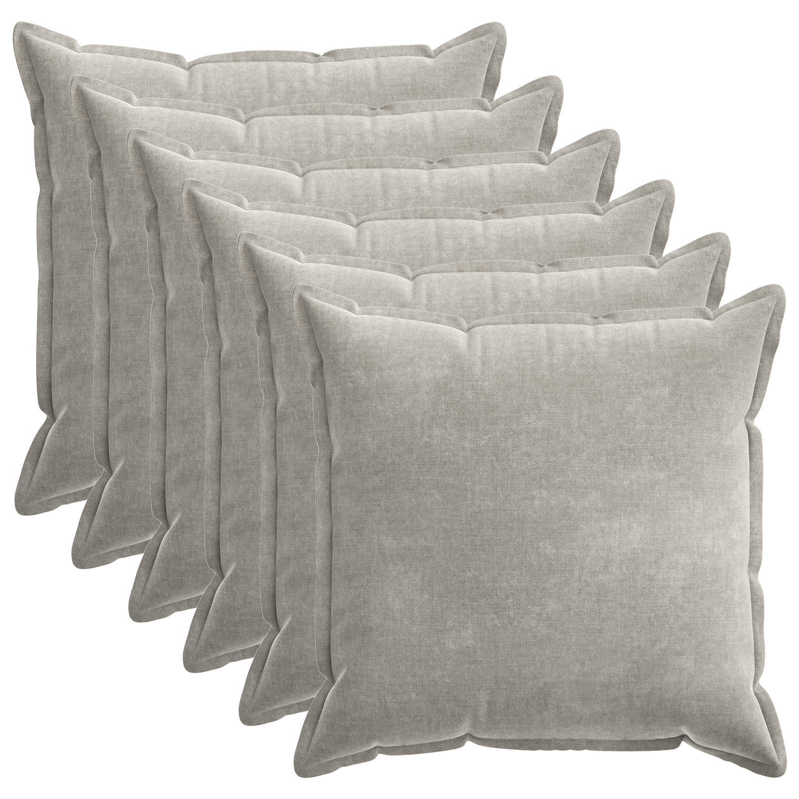Kissenbezug 6 Pcs Houten Chenille-Stoff