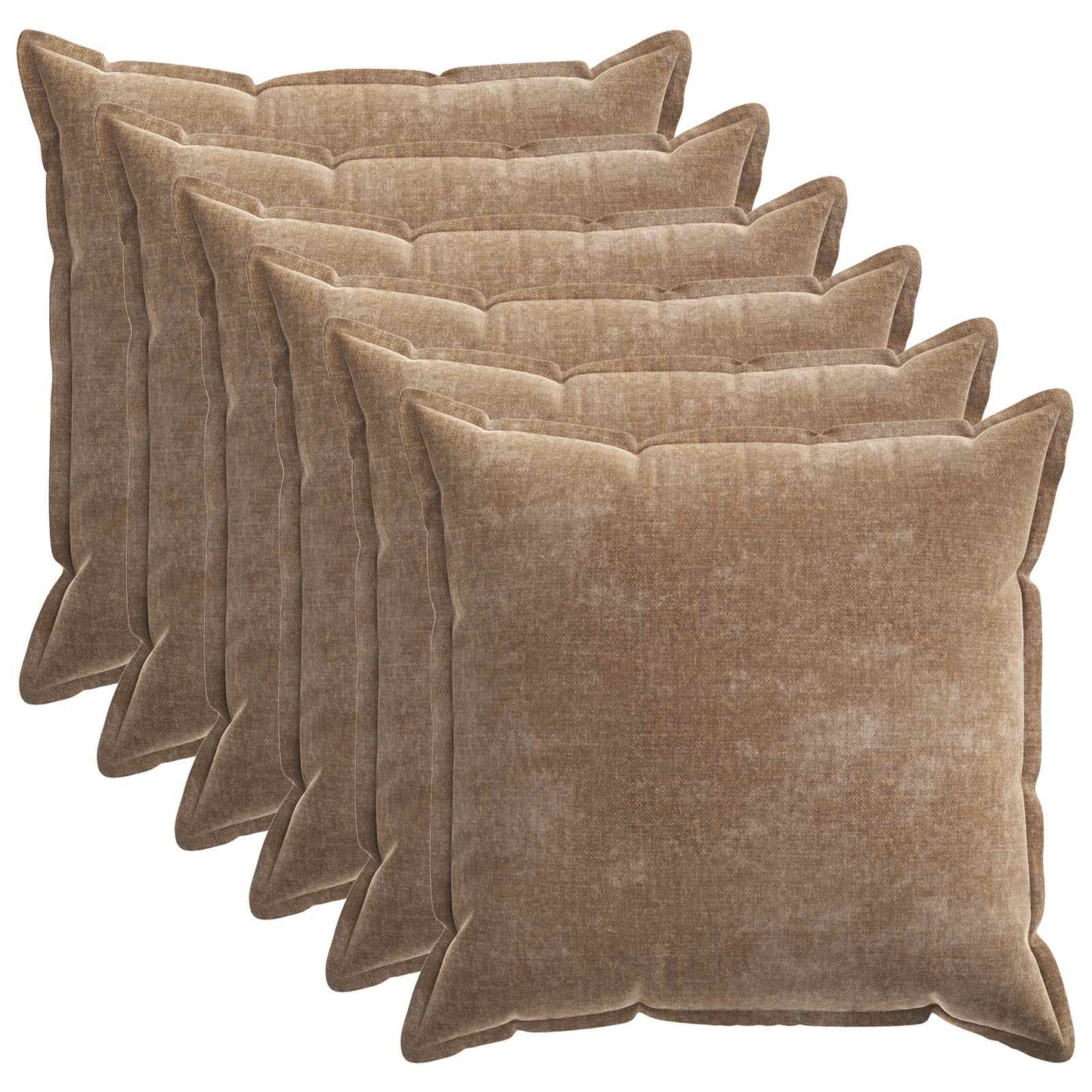 Kissenbezug 6 Pcs Houten Chenille-Stoff