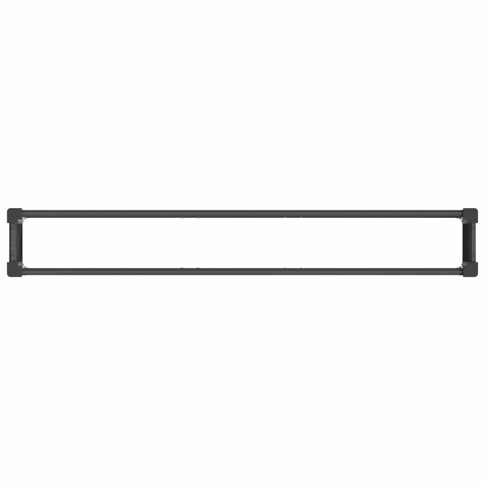 Hochbeet Grau 200 X 30 X 72 Cm Wpc Und Aluminium