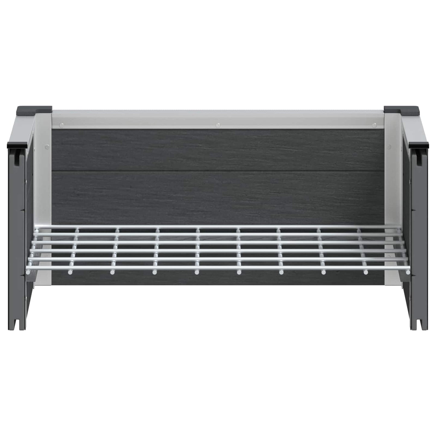 Hochbeet Grau Wpc Und Aluminium