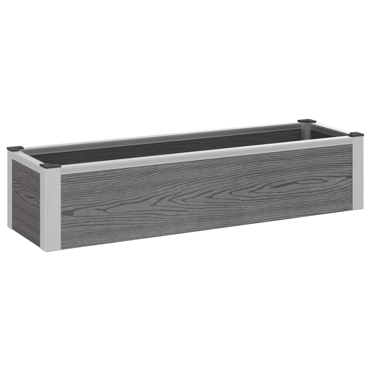 Hochbeet Grau Wpc Und Aluminium