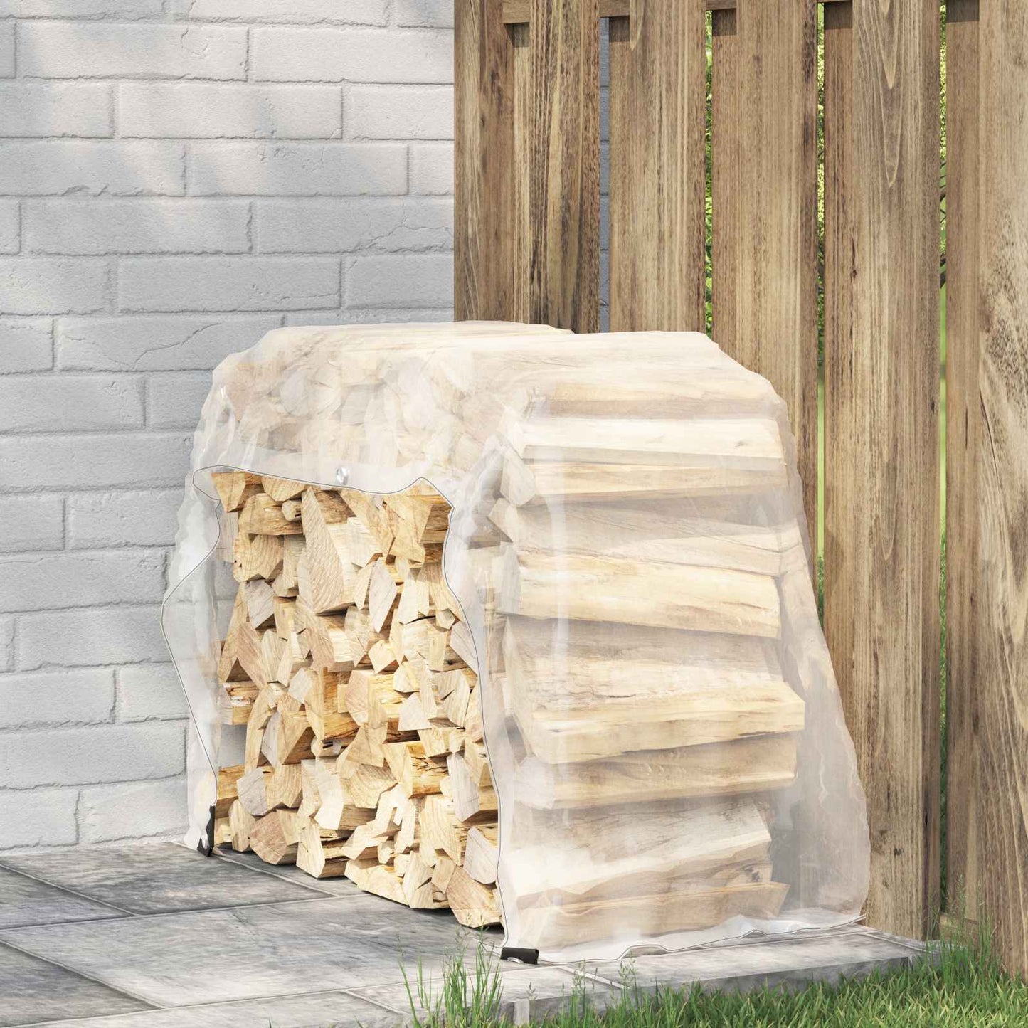 Pflanzenabdeckung Mit Ösen Polyethylen