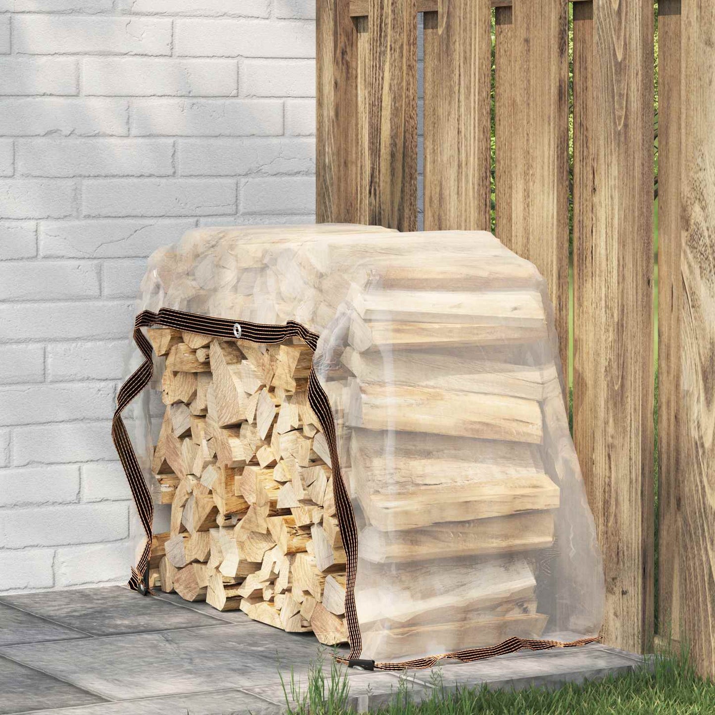 Pflanzenabdeckung Mit Ösen Polyethylen