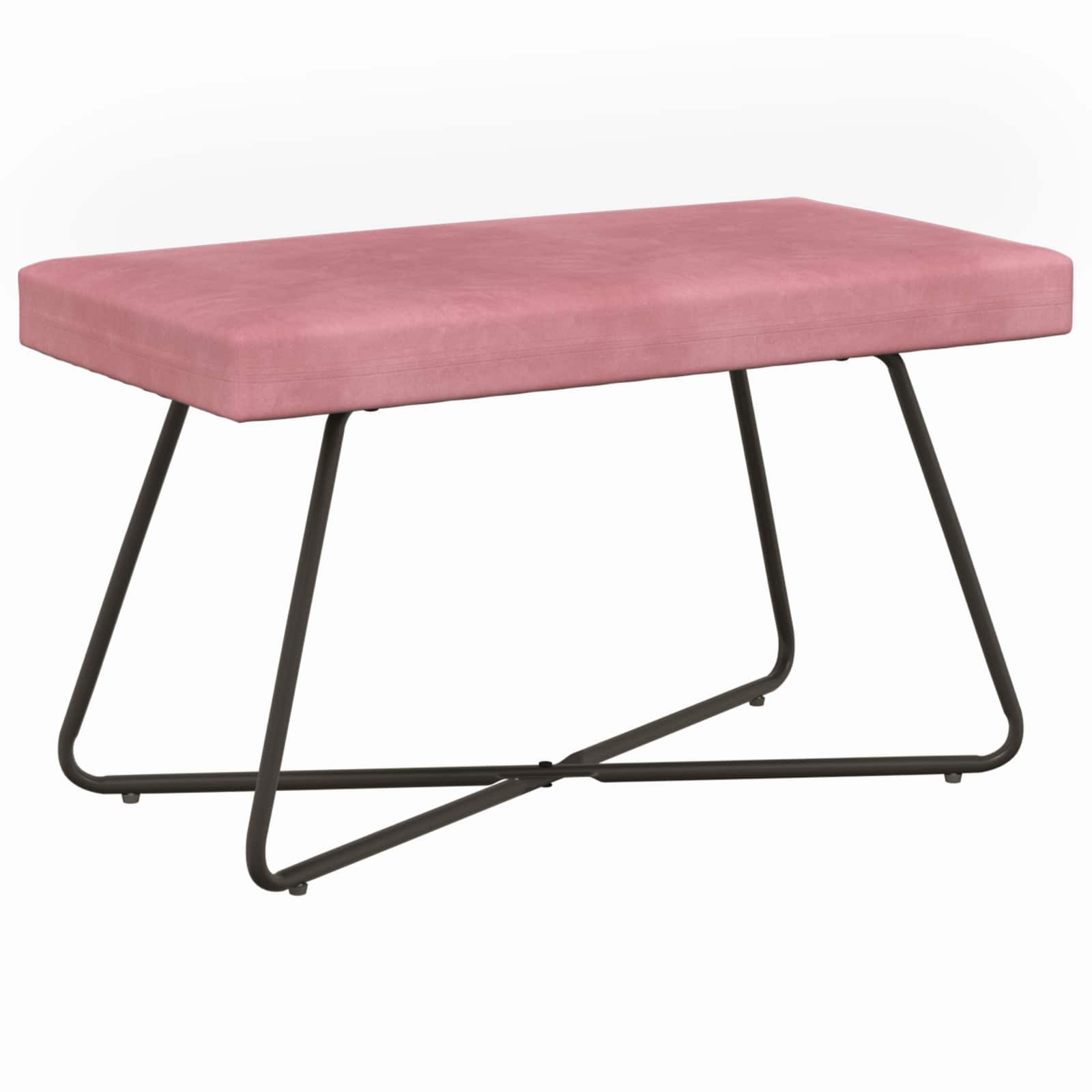 Bank Uni 80 X 40 X 45 Cm Samt