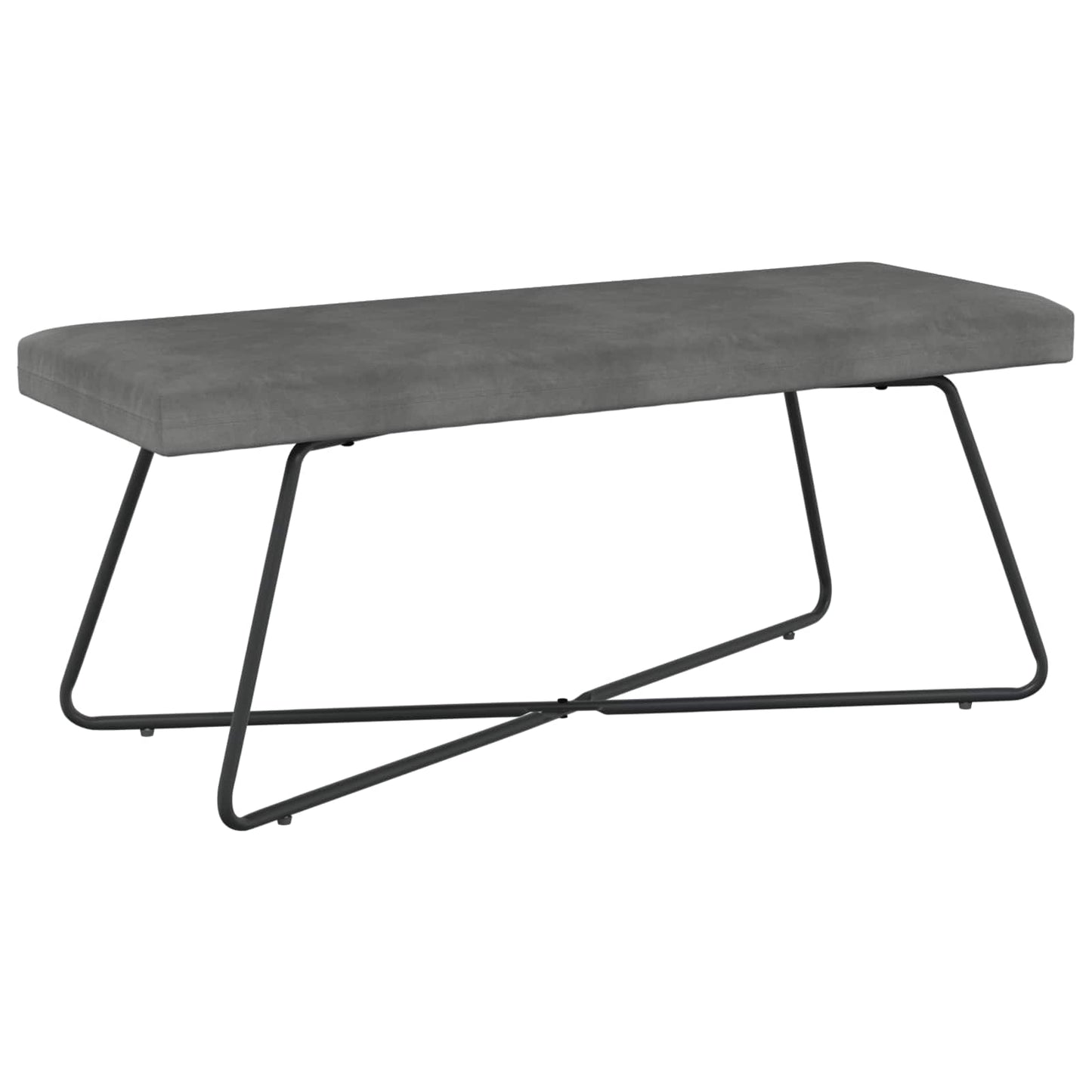 Bank Uni 80 X 40 X 45 Cm Samt