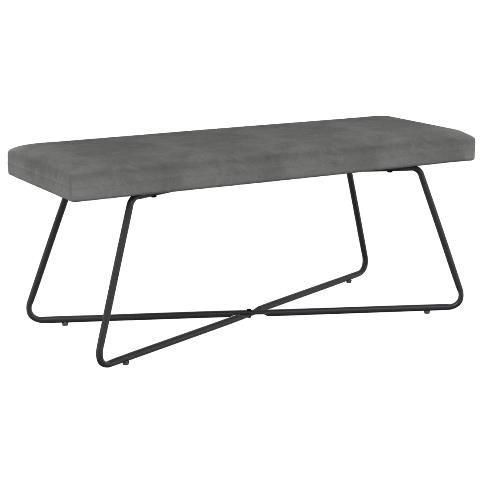 Bank Uni 80 X 40 X 45 Cm Samt