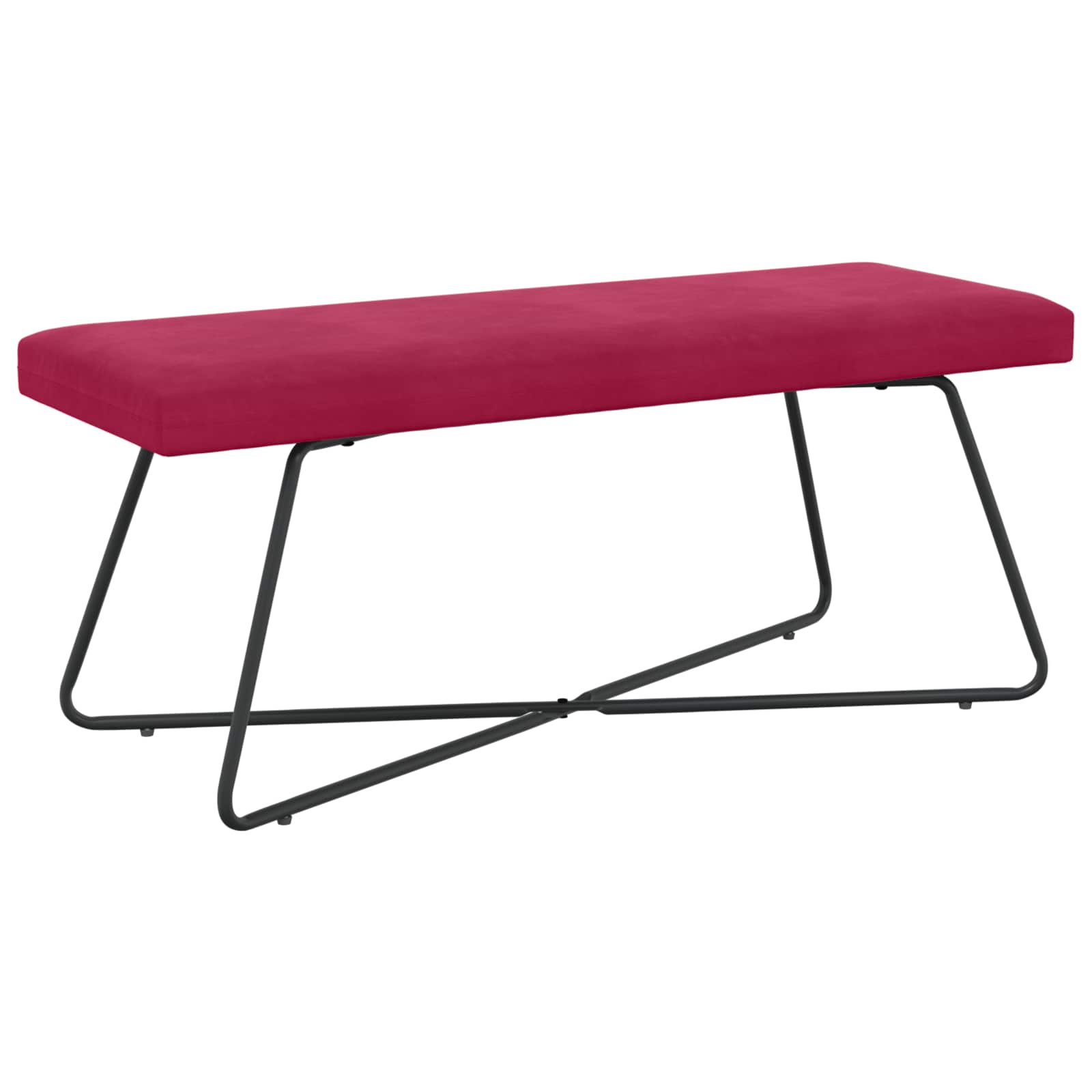 Bank Uni 80 X 40 X 45 Cm Samt