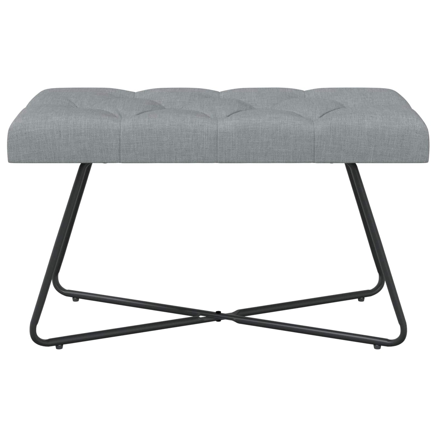 Bank Mit Knopfheftung 80 X 40 X 46 Cm Stoff