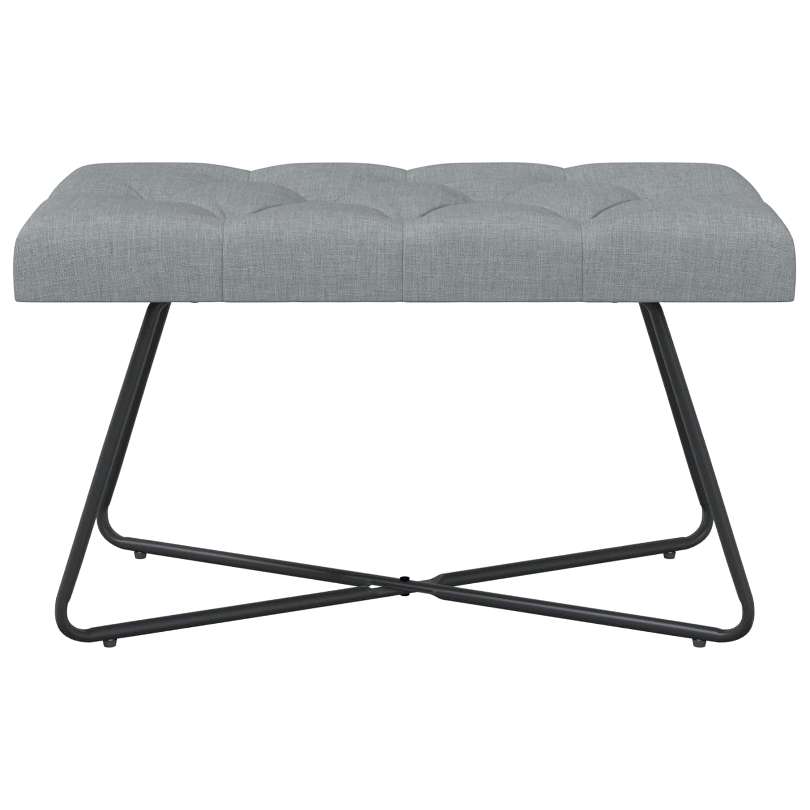 Bank Mit Knopfheftung 80 X 40 X 46 Cm Stoff