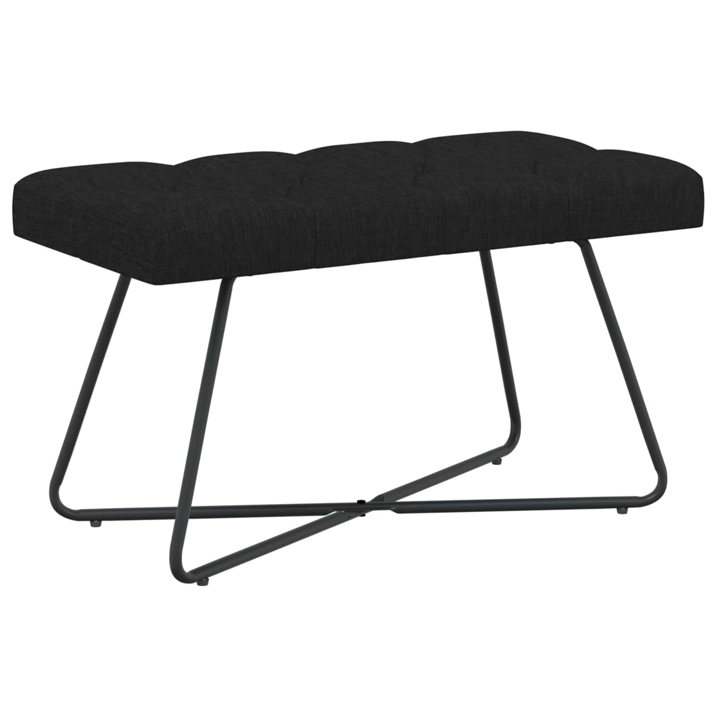 Bank Mit Knopfheftung 80 X 40 X 46 Cm Stoff
