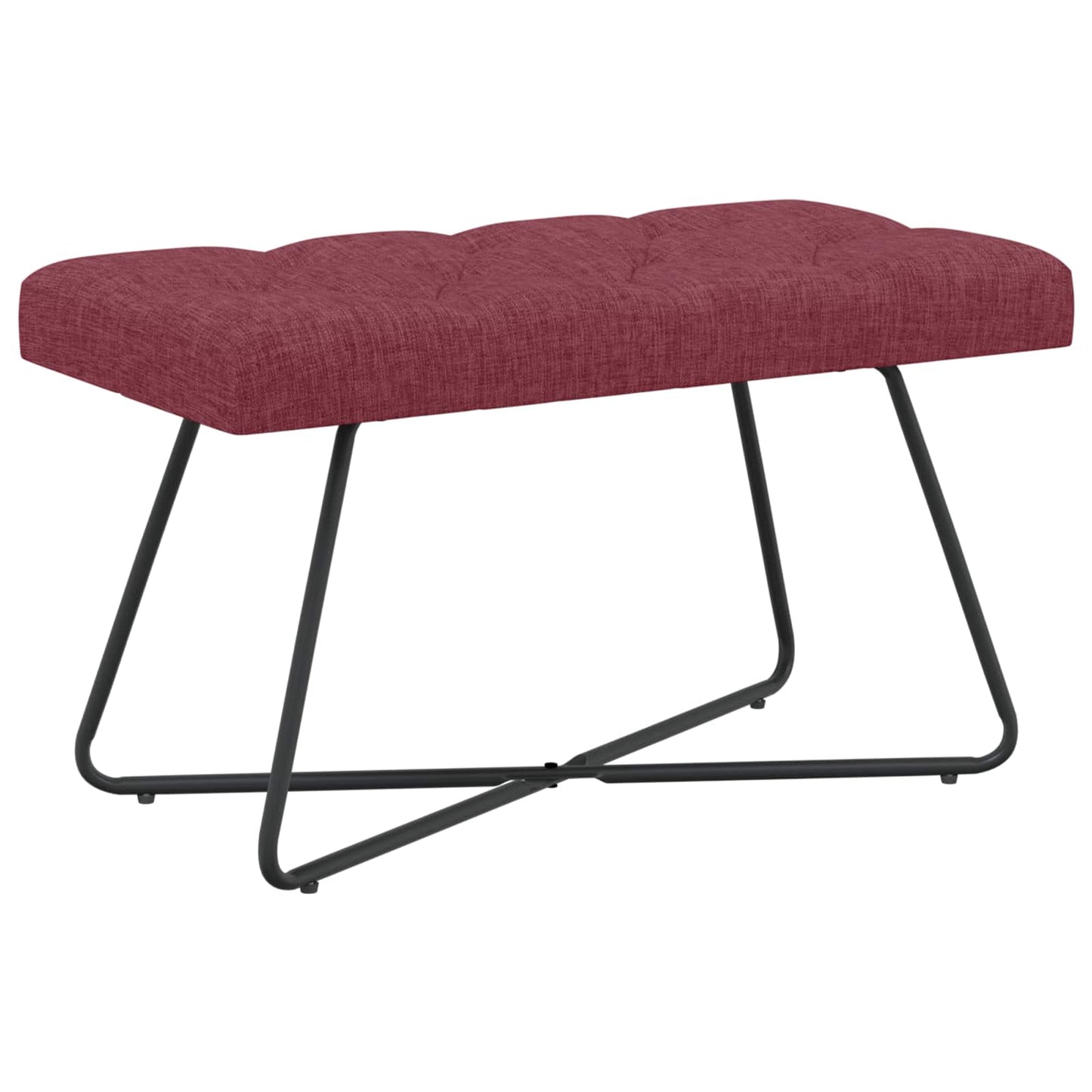 Bank Mit Knopfheftung 80 X 40 X 46 Cm Stoff
