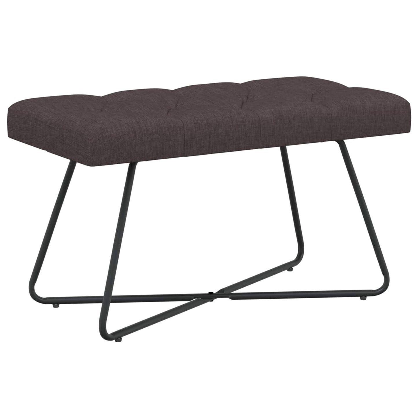 Bank Mit Knopfheftung 80 X 40 X 46 Cm Stoff