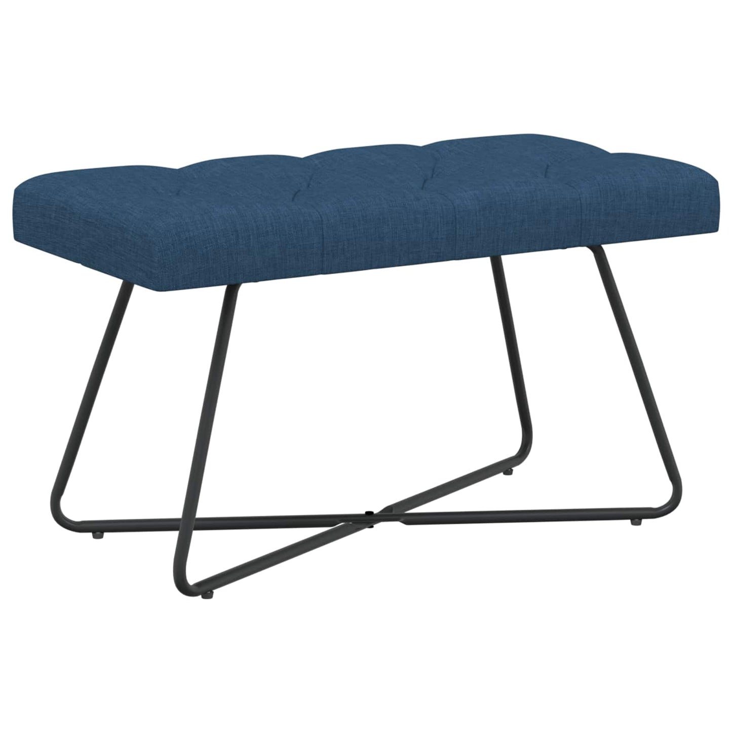 Bank Mit Knopfheftung 80 X 40 X 46 Cm Stoff