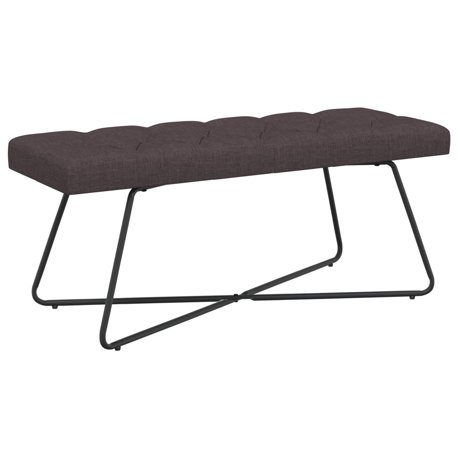 Bank Mit Knopfheftung 80 X 40 X 46 Cm Stoff