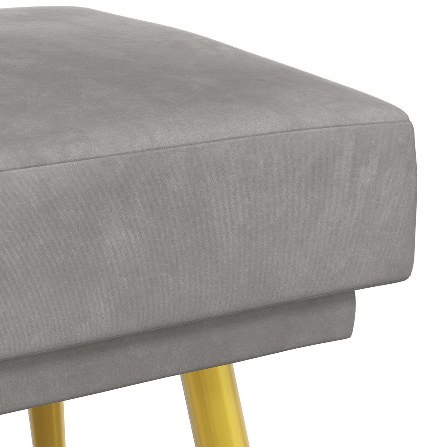 Doppellagige Bank 120 X 45 X 46 Cm Samt