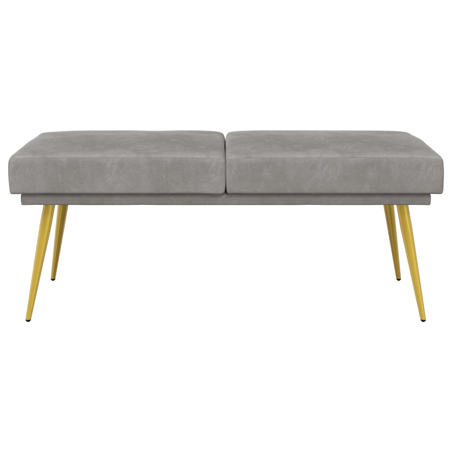 Doppellagige Bank 120 X 45 X 46 Cm Samt