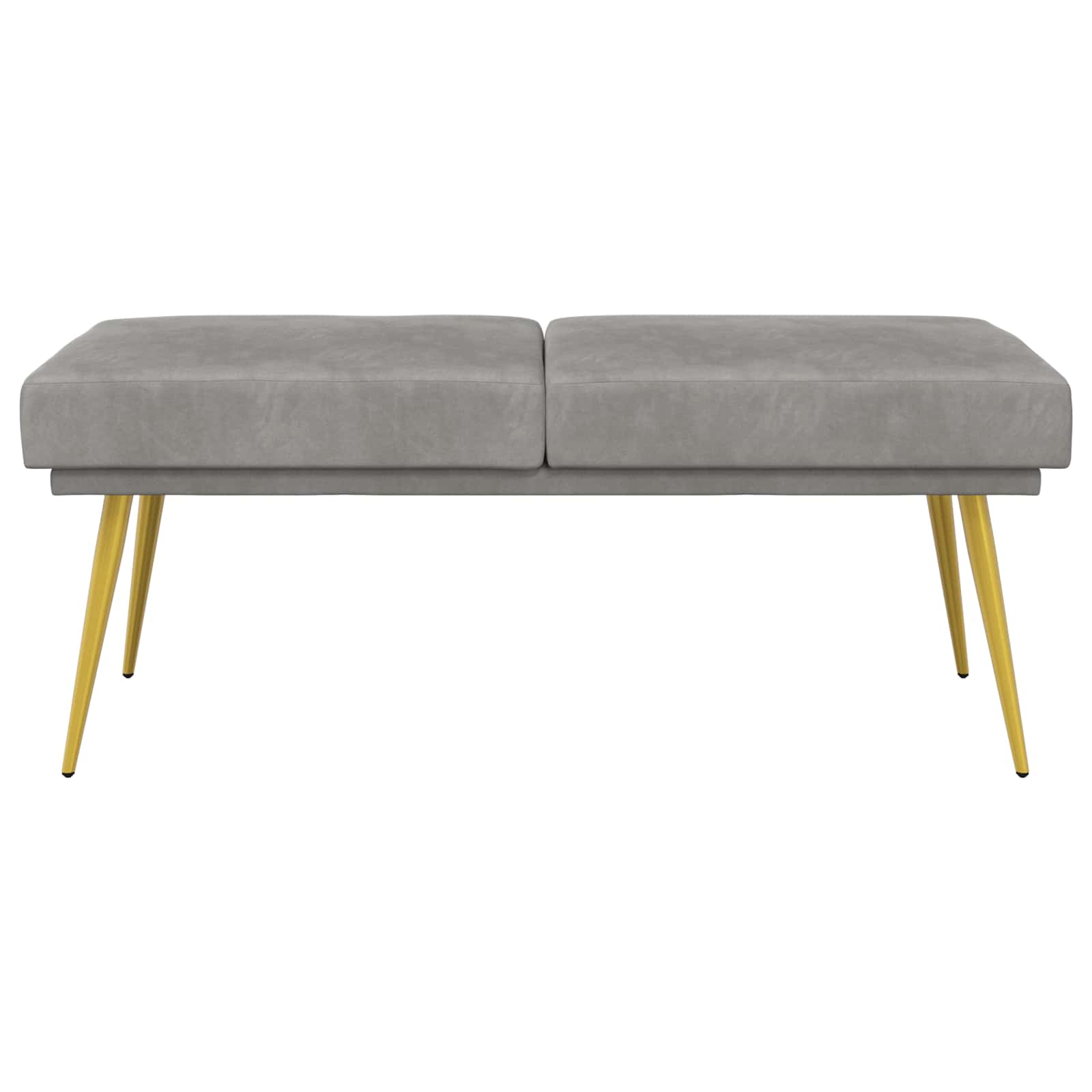 Doppellagige Bank 120 X 45 X 46 Cm Samt