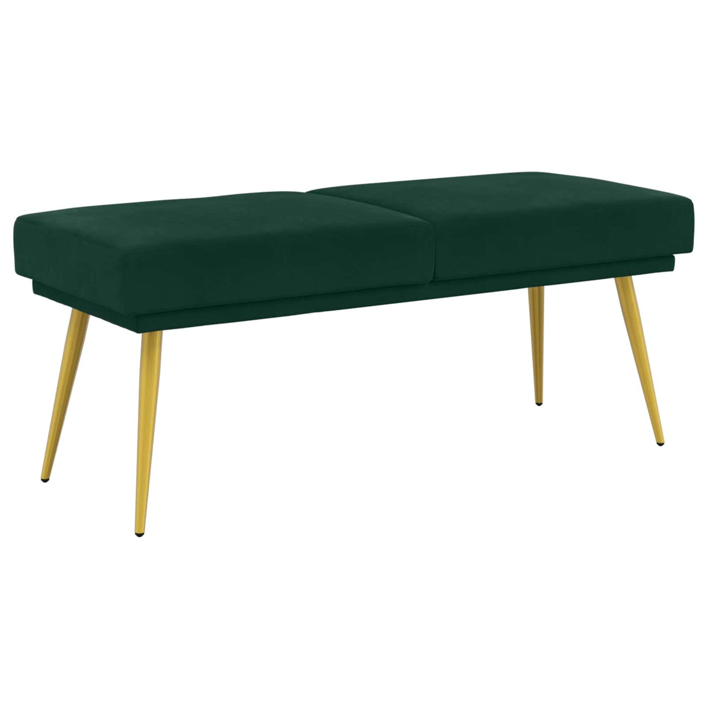 Doppellagige Bank 120 X 45 X 46 Cm Samt