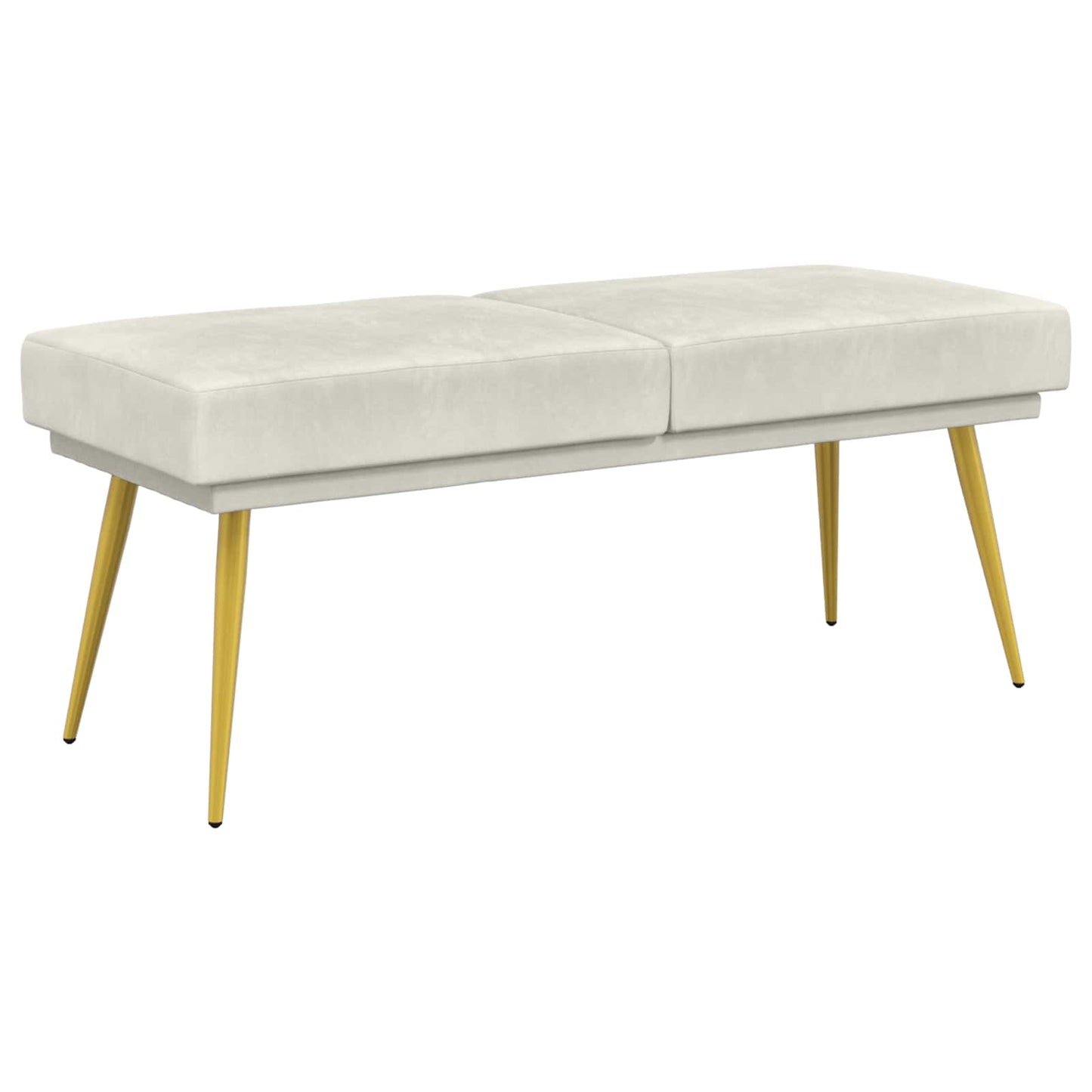 Doppellagige Bank 120 X 45 X 46 Cm Samt